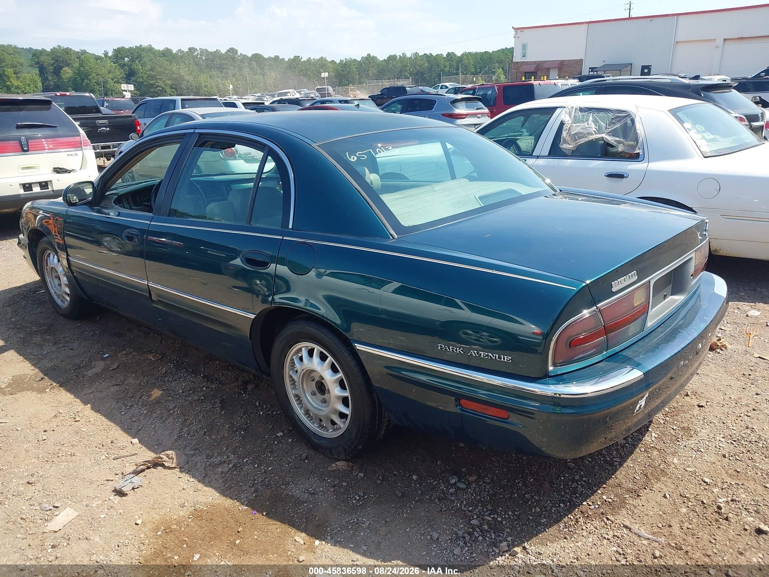 1999 Buick Park Avenue   Green vin: 1G4CW52K7X4657013