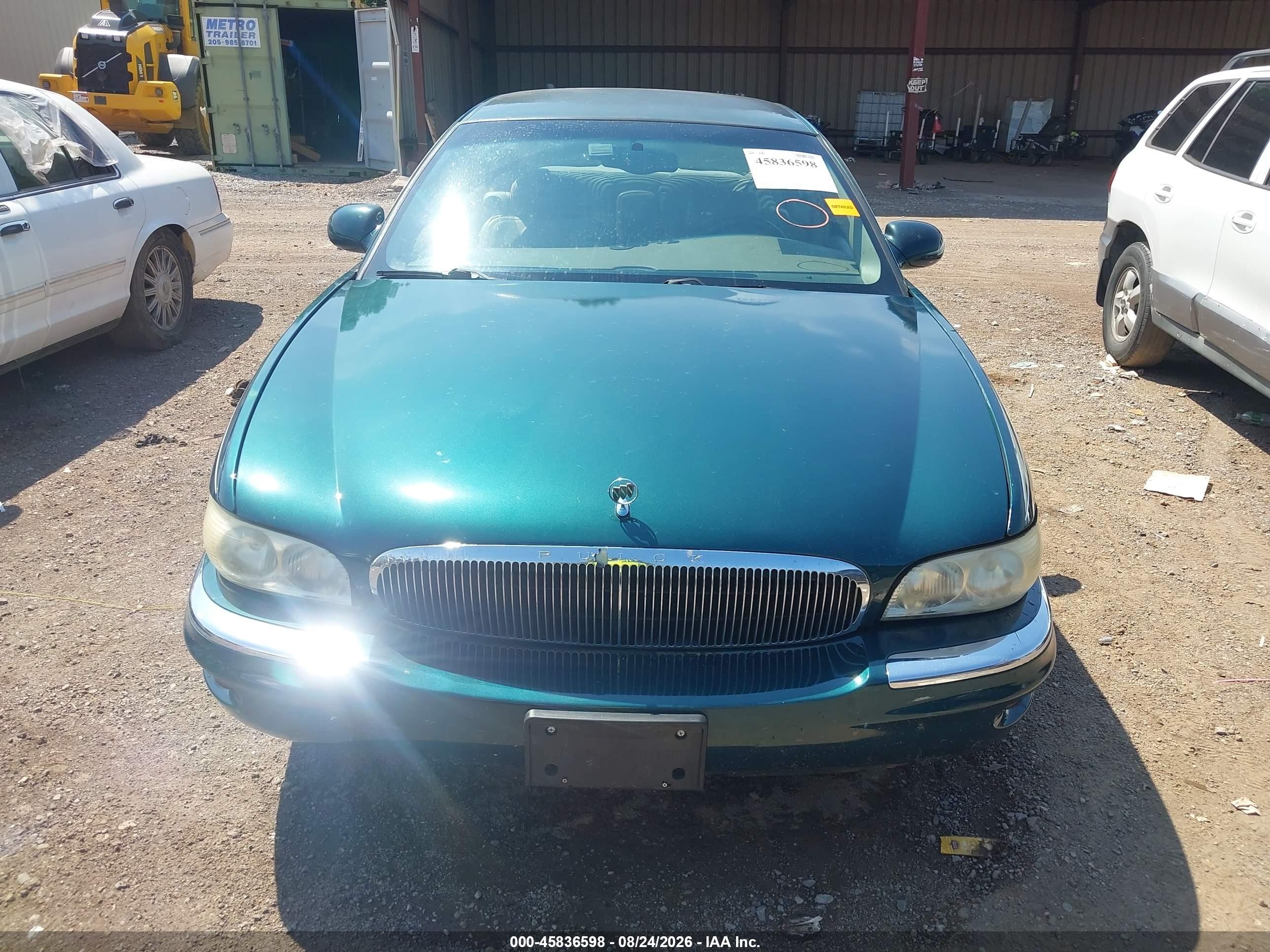 1999 Buick Park Avenue   Green vin: 1G4CW52K7X4657013