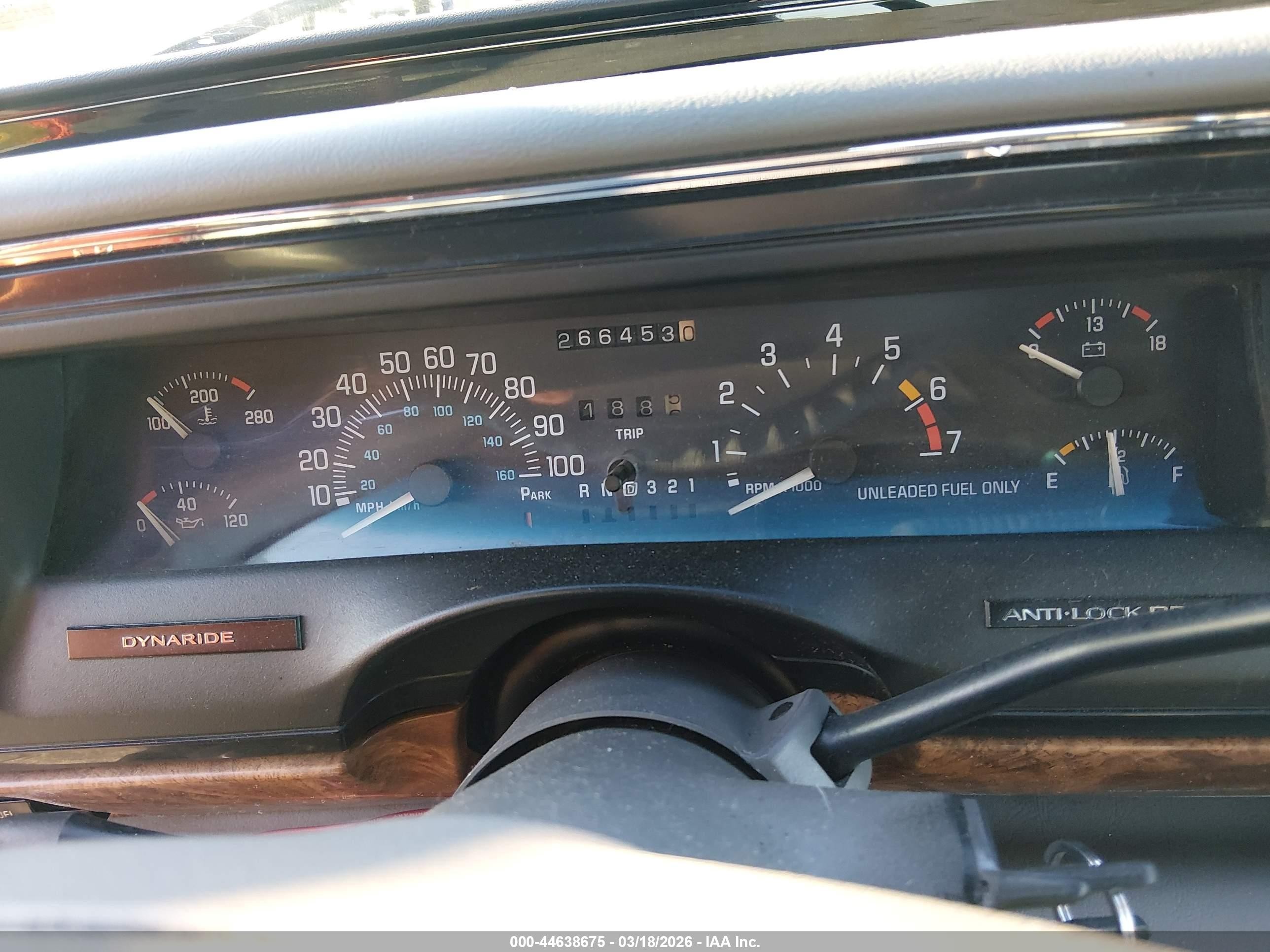 1995 Buick Park Avenue   Tan vin: 1G4CW52K9SH614410