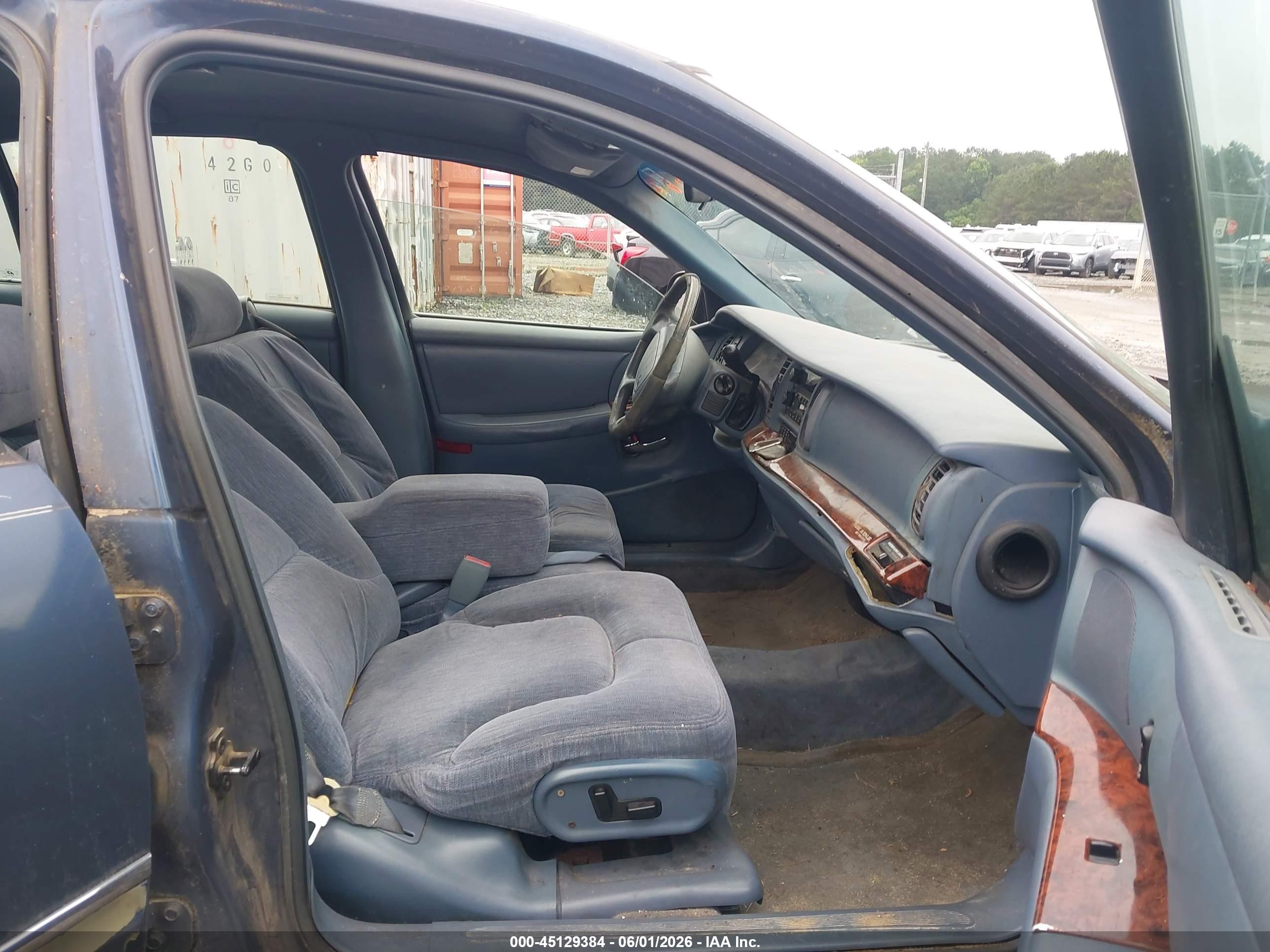 1997 Buick Park Avenue   Синий vin: 1G4CW52K9V4644163