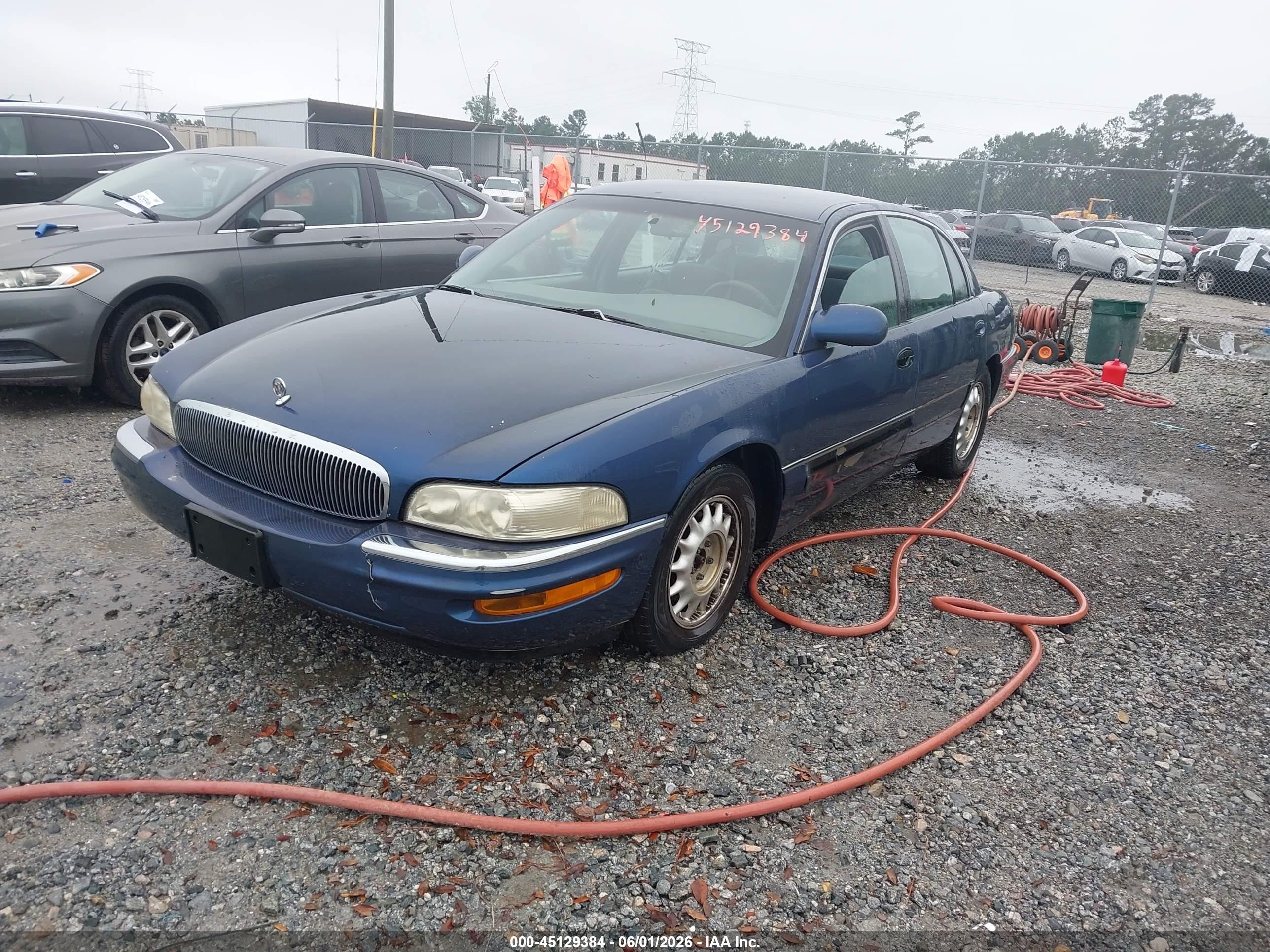 1997 Buick Park Avenue   Синий vin: 1G4CW52K9V4644163