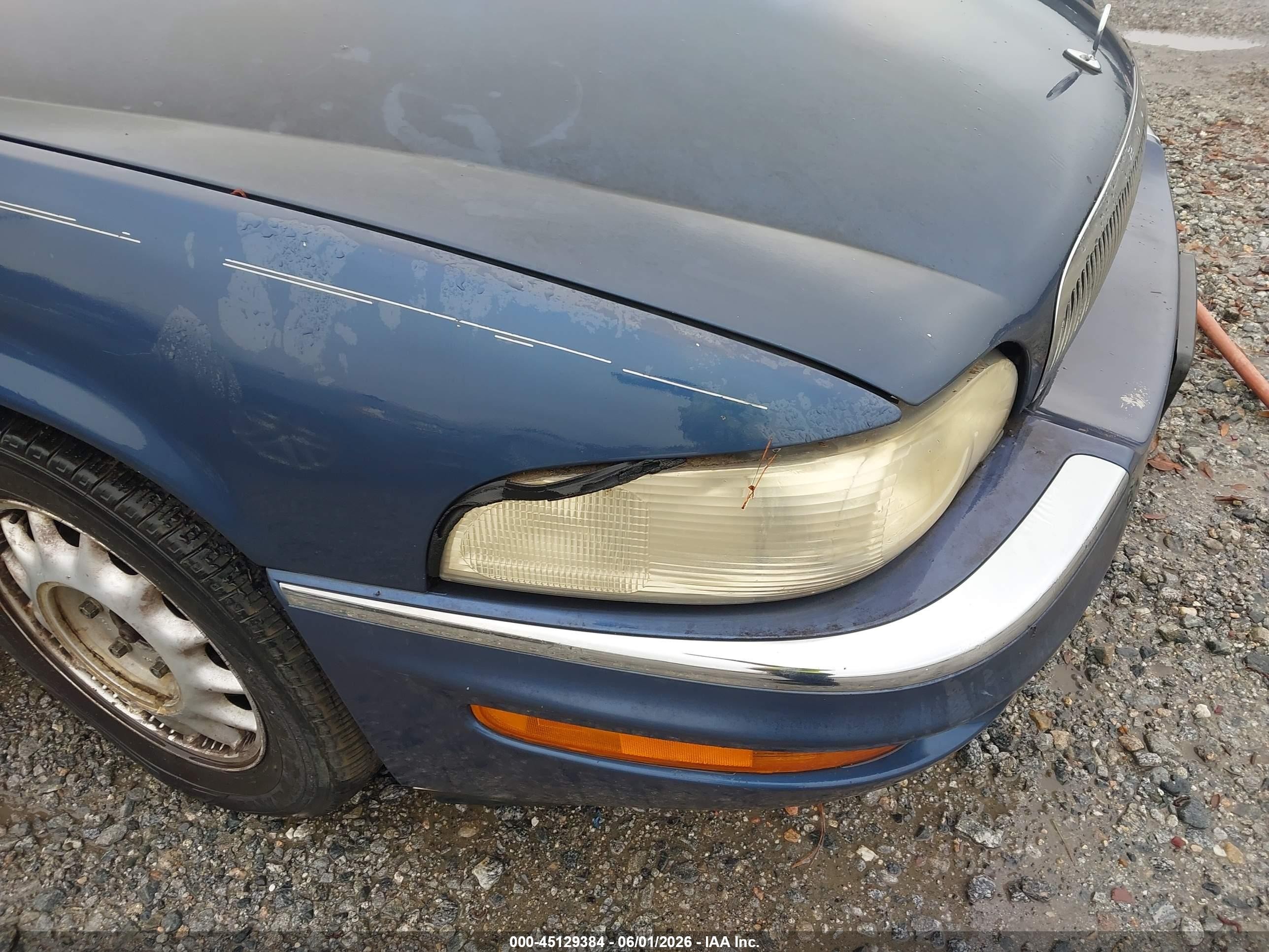 1997 Buick Park Avenue   Синий vin: 1G4CW52K9V4644163