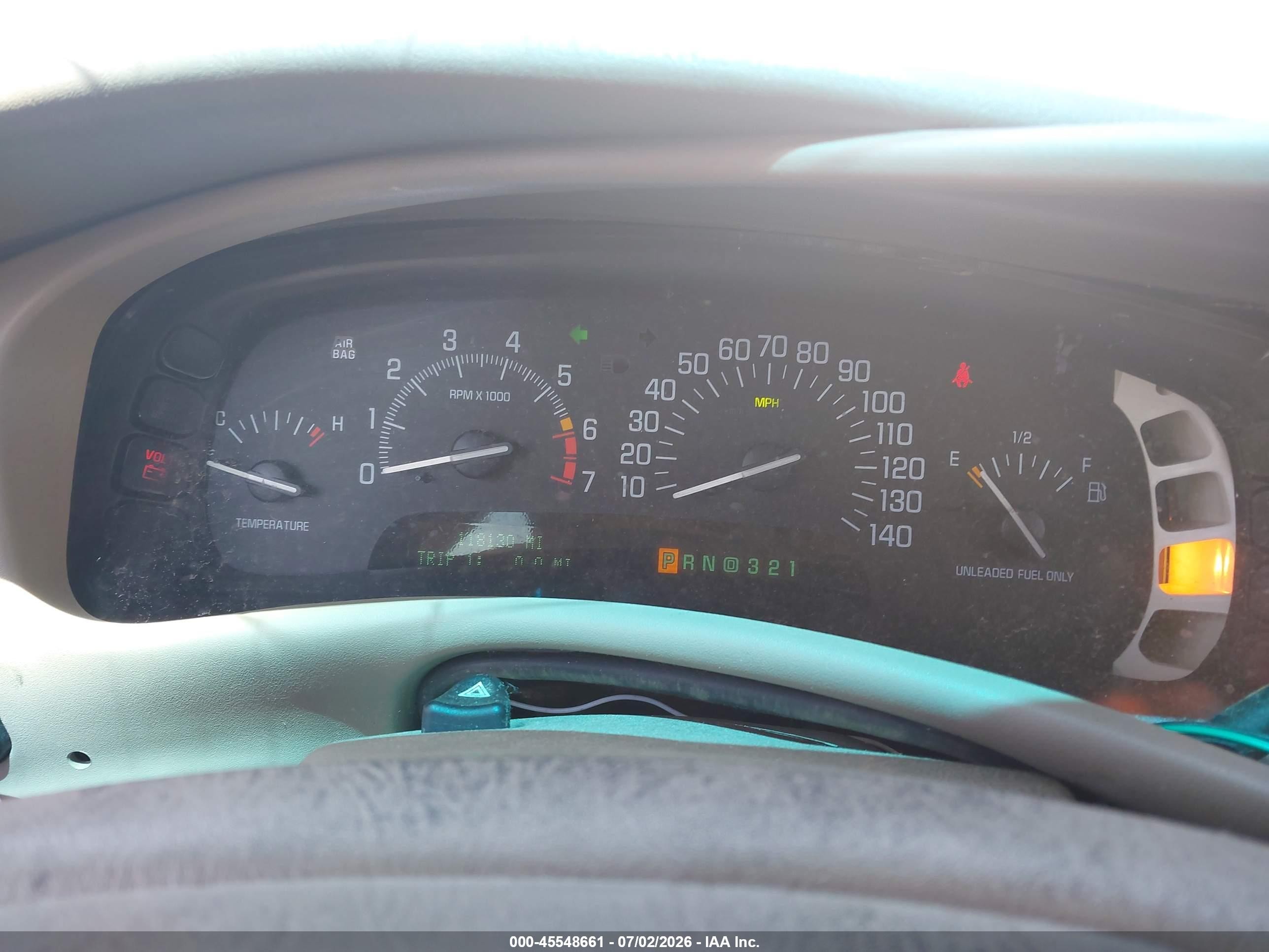 1999 Buick Park Avenue Gold vin: 1G4CW52K9X4639337