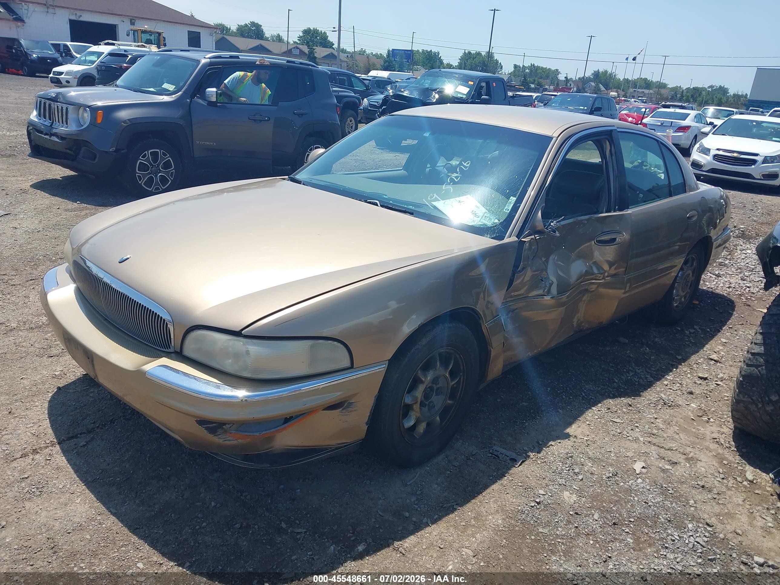 1999 Buick Park Avenue Gold vin: 1G4CW52K9X4639337