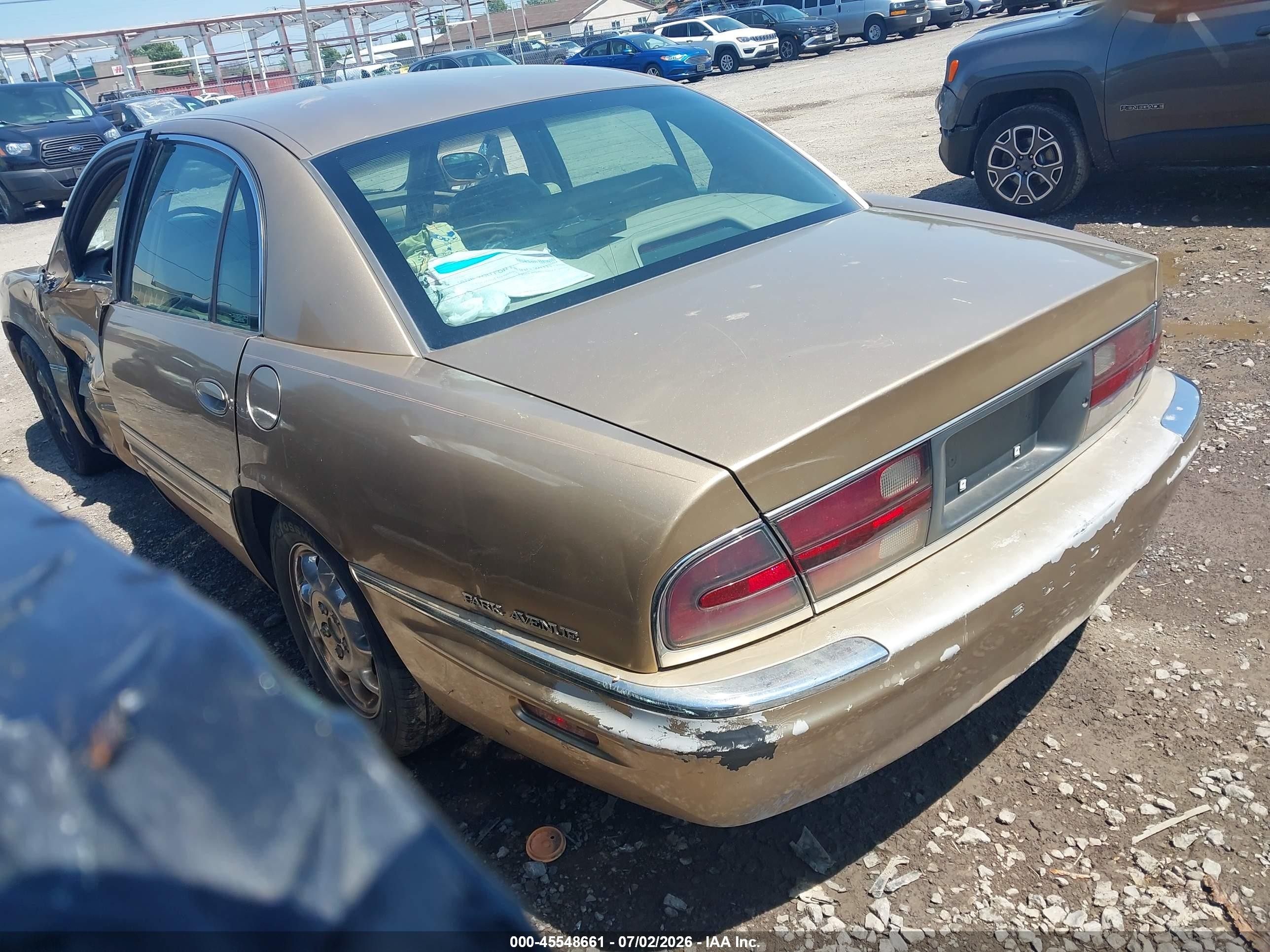 1999 Buick Park Avenue Gold vin: 1G4CW52K9X4639337