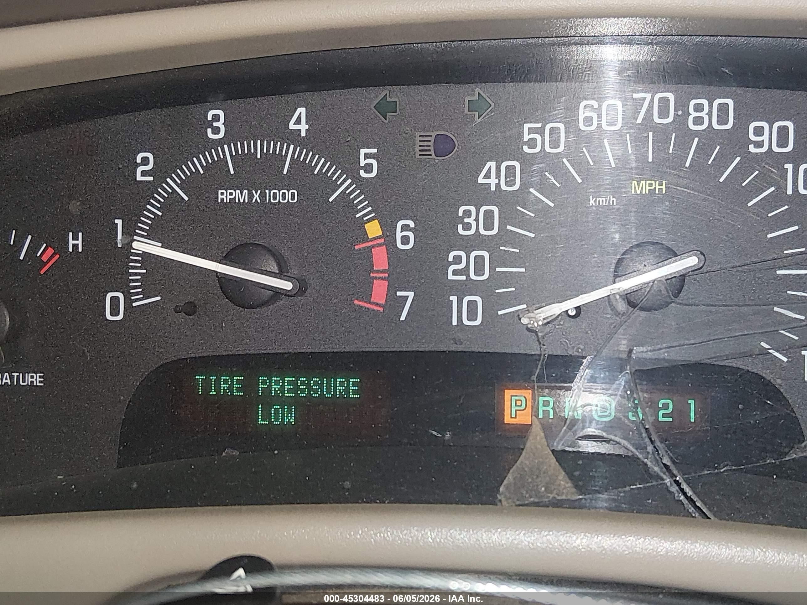 2000 Buick Park Avenue   Tan vin: 1G4CW52K9Y4217344