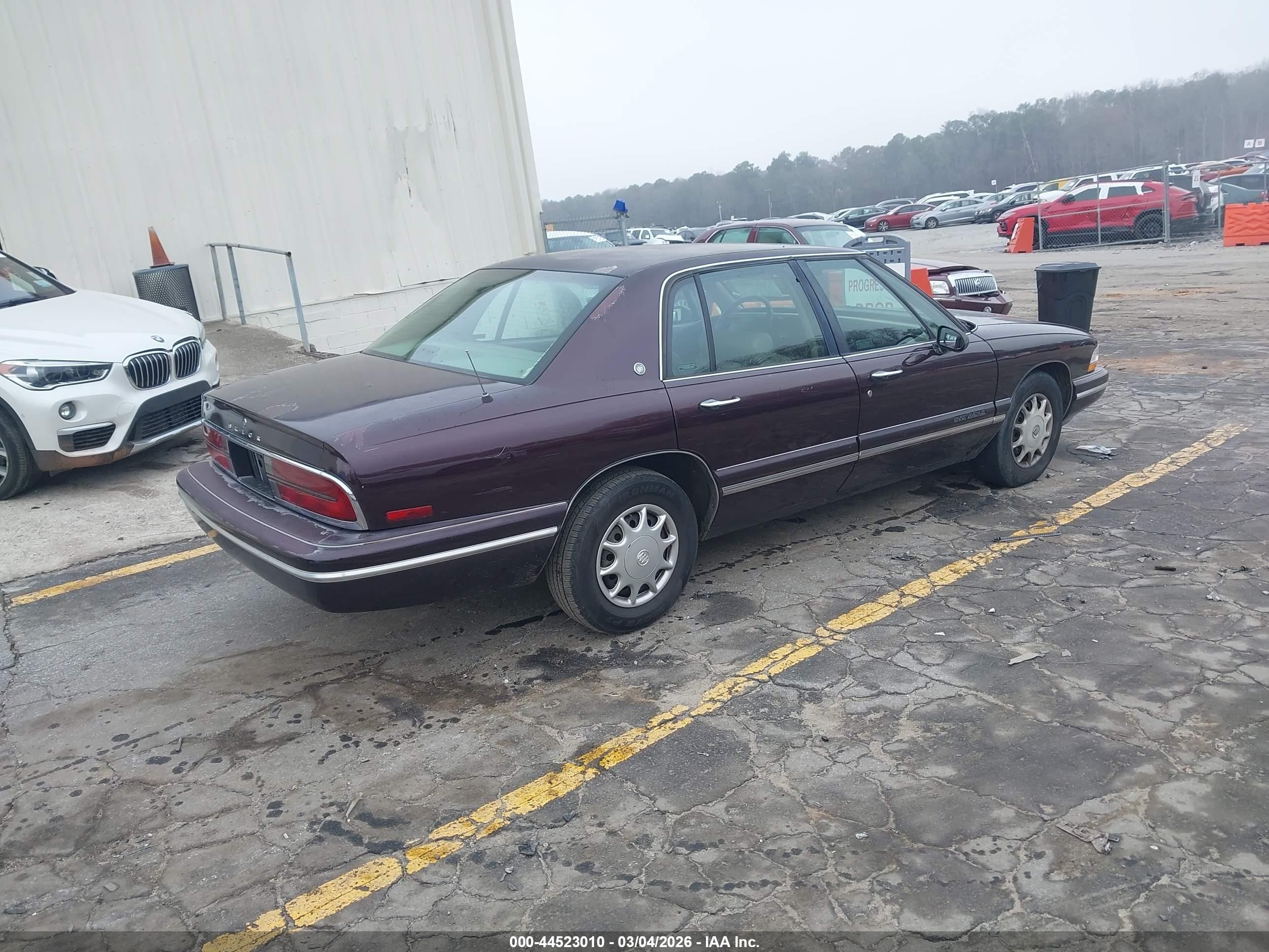 1996 Buick Park Avenue   Purple vin: 1G4CW52KXTH614112