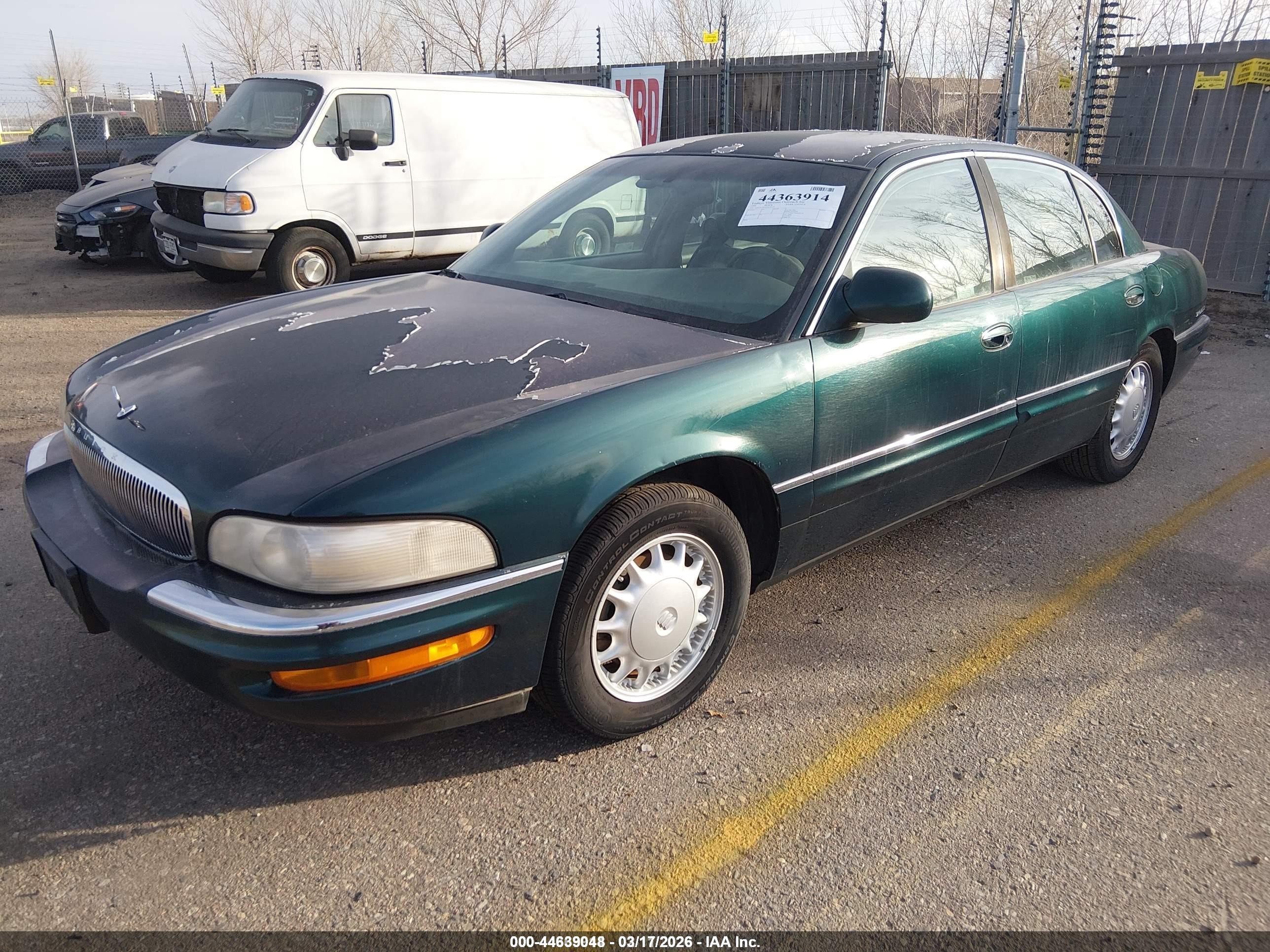 1999 Buick Park Avenue   Green vin: 1G4CW52KXX4632218