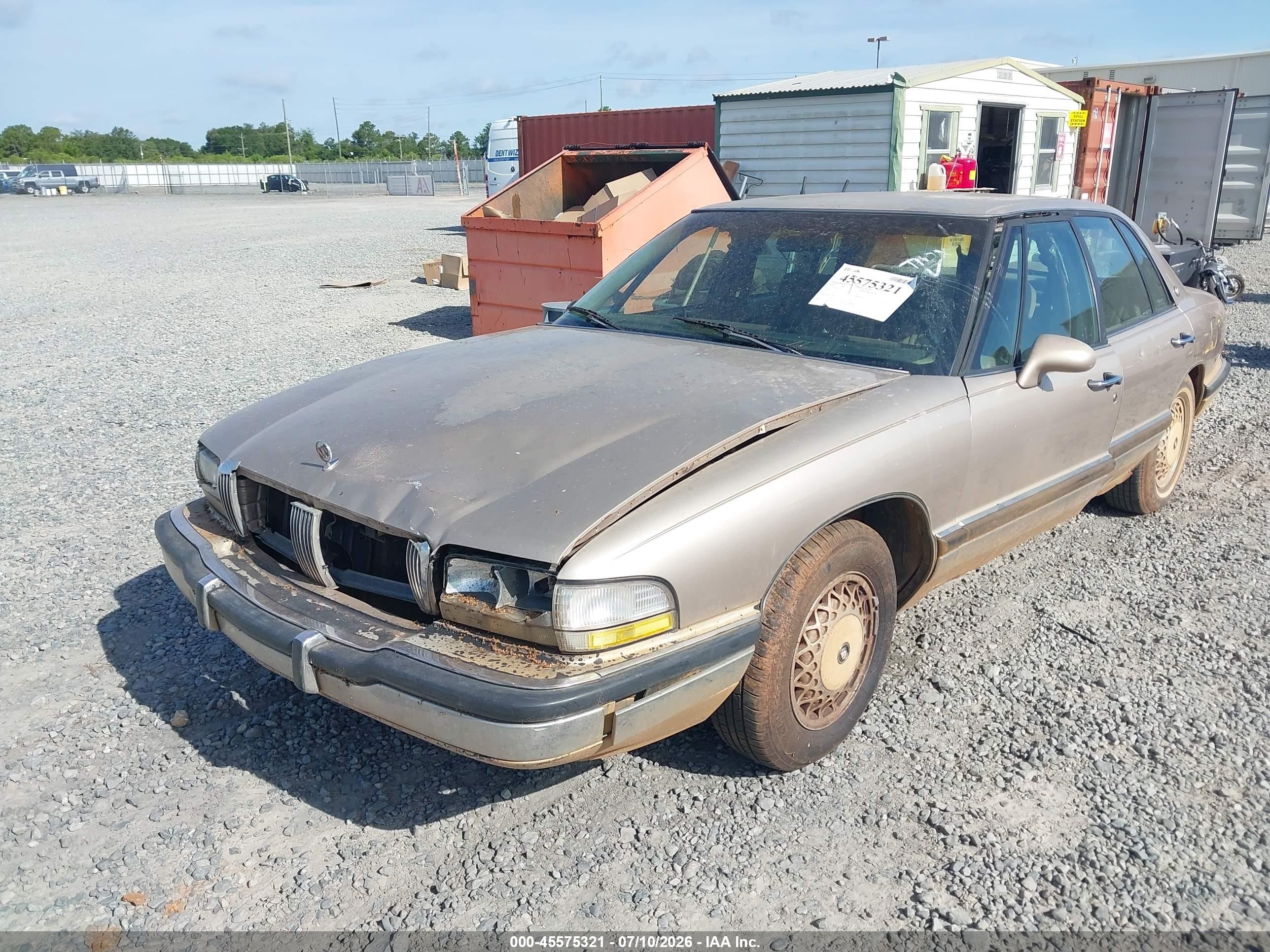 1992 Buick Park Avenue   Champagne vin: 1G4CW53L4N1666631