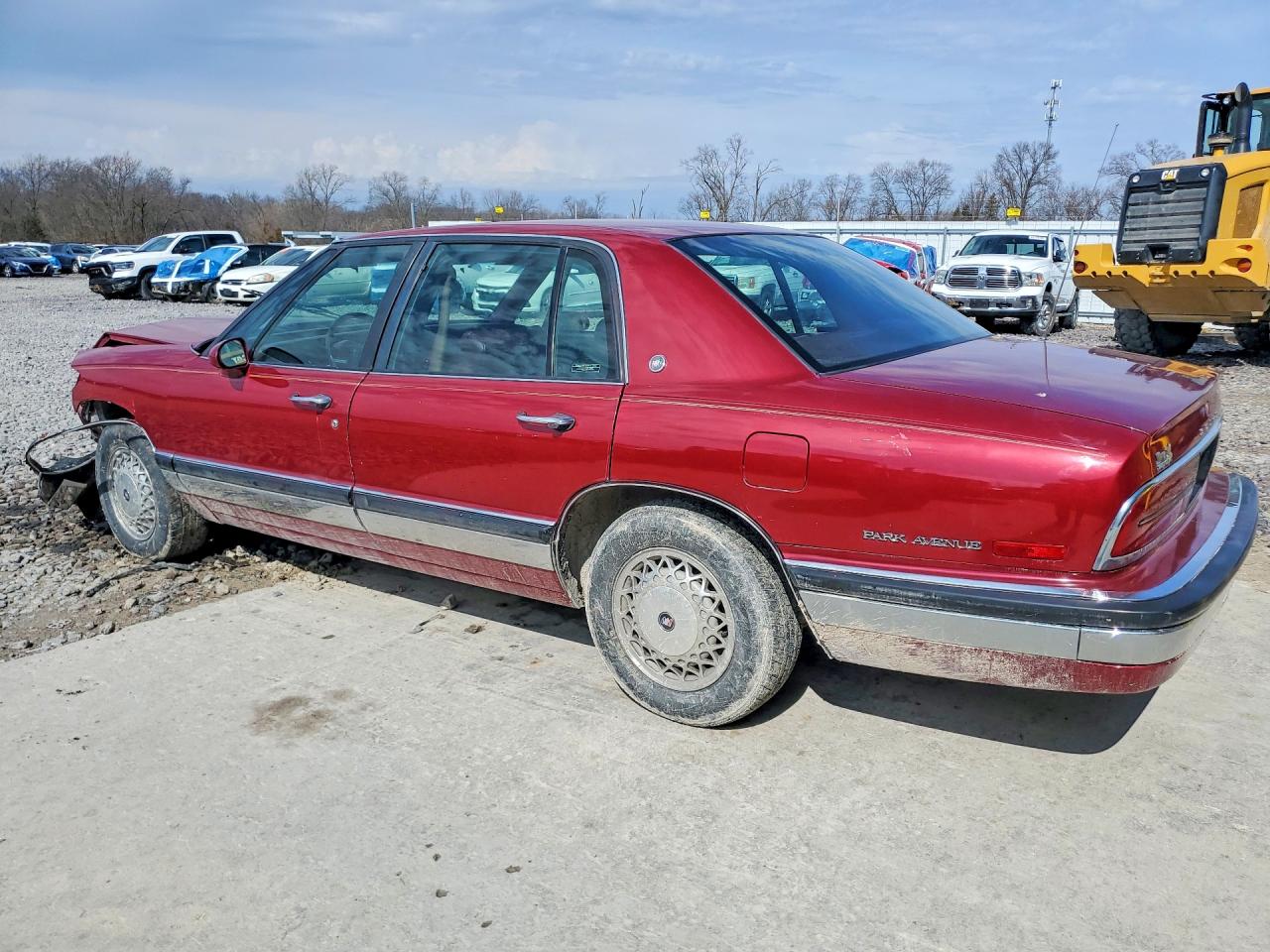 1993 Buick Park Avenue Red vin: 1G4CW53L6P1615795