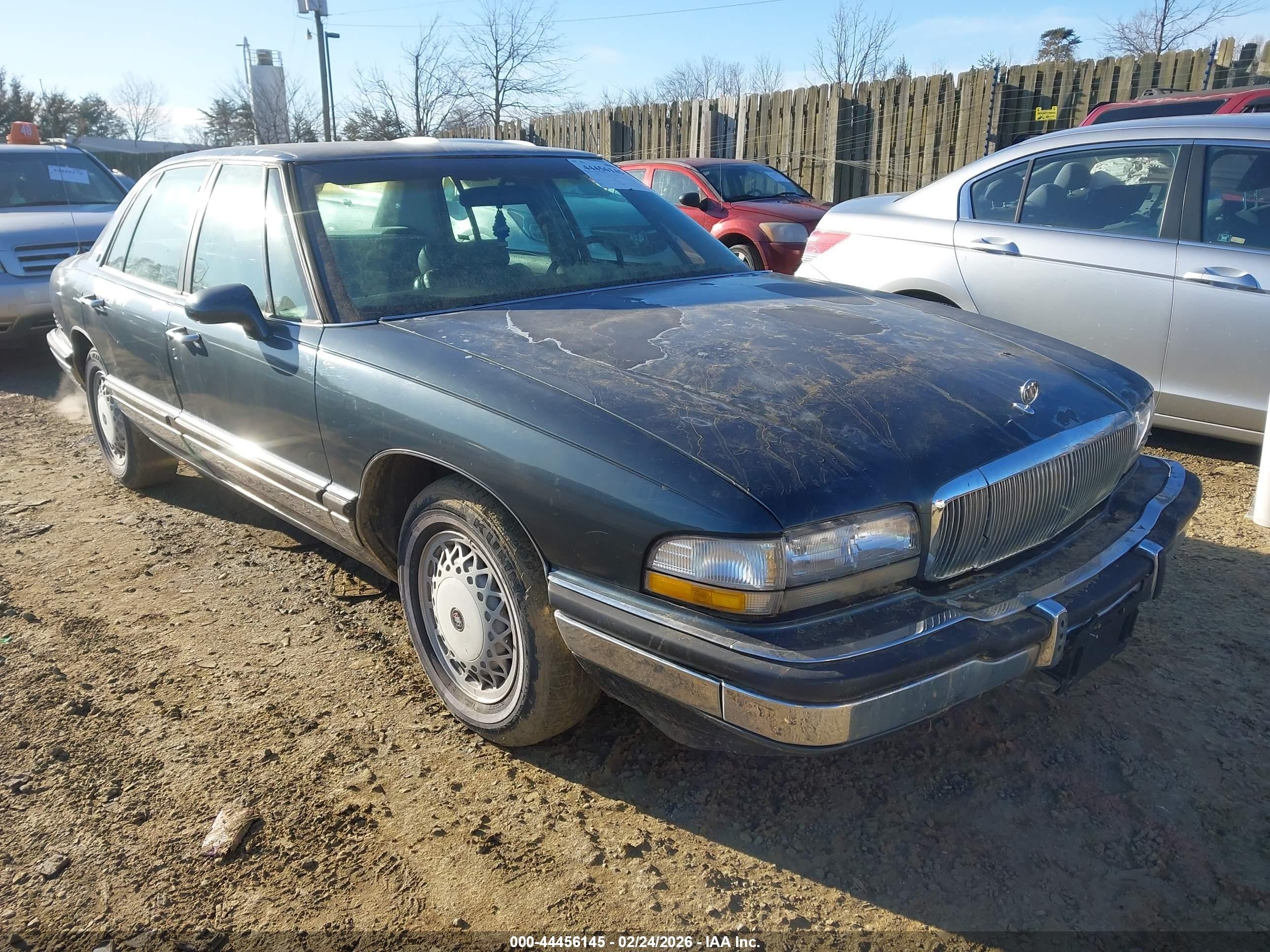 1992 Buick Park Avenue   Green vin: 1G4CW53L7N1619979