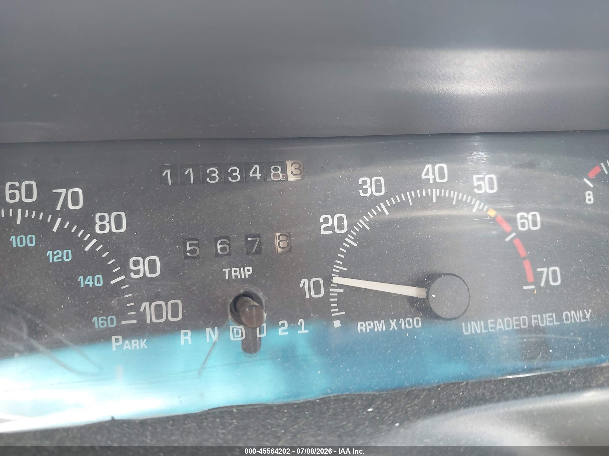 1992 Buick Park Avenue   Red vin: 1G4CW53L9N1663742