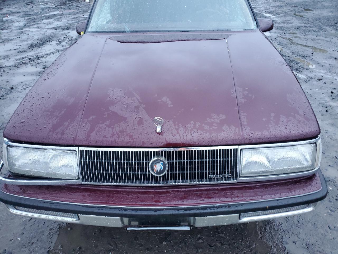 1989 Buick Electra Park Avenue Red vin: 1G4CW54CXK1633398