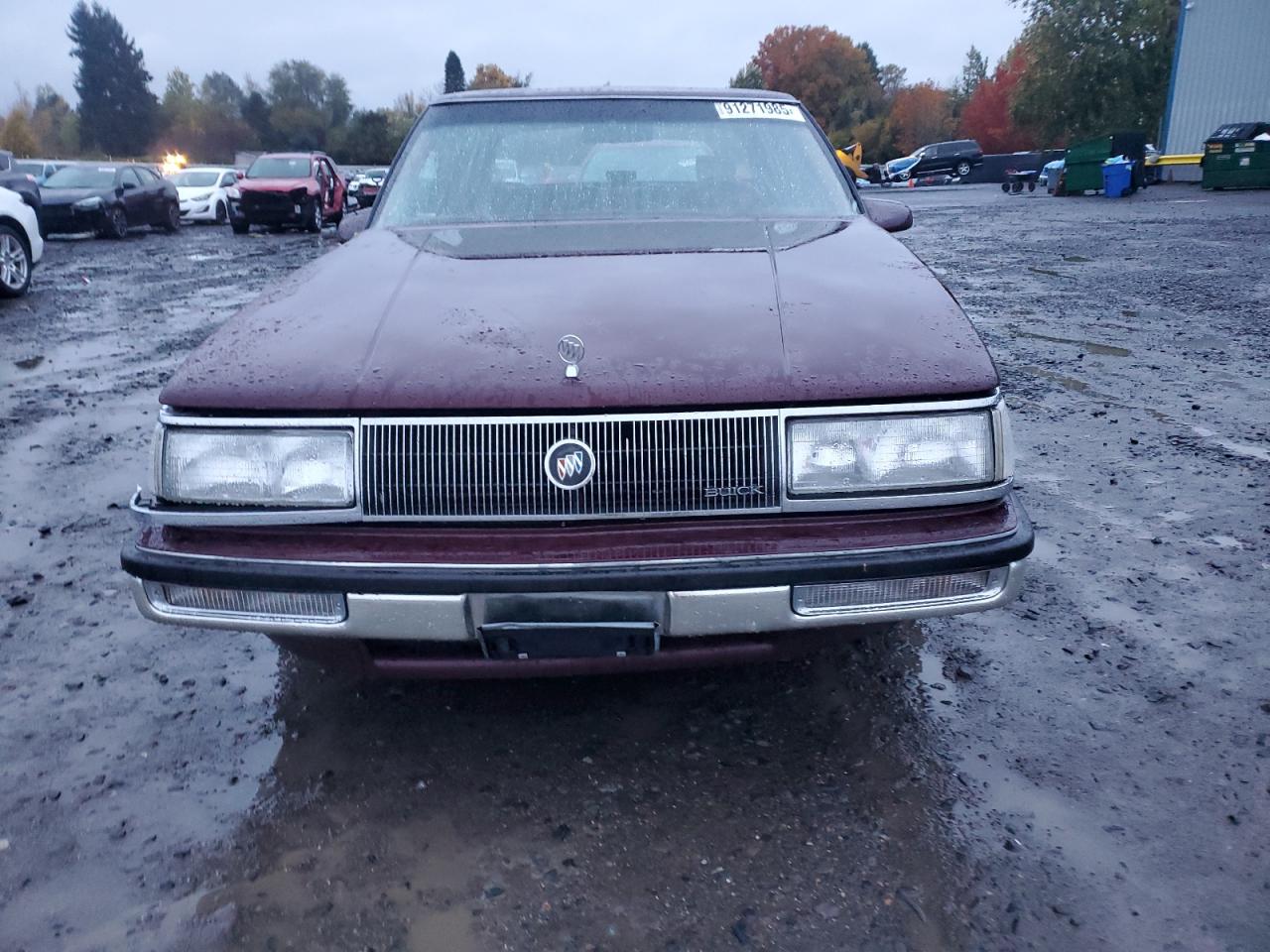 1989 Buick Electra Park Avenue Red vin: 1G4CW54CXK1633398