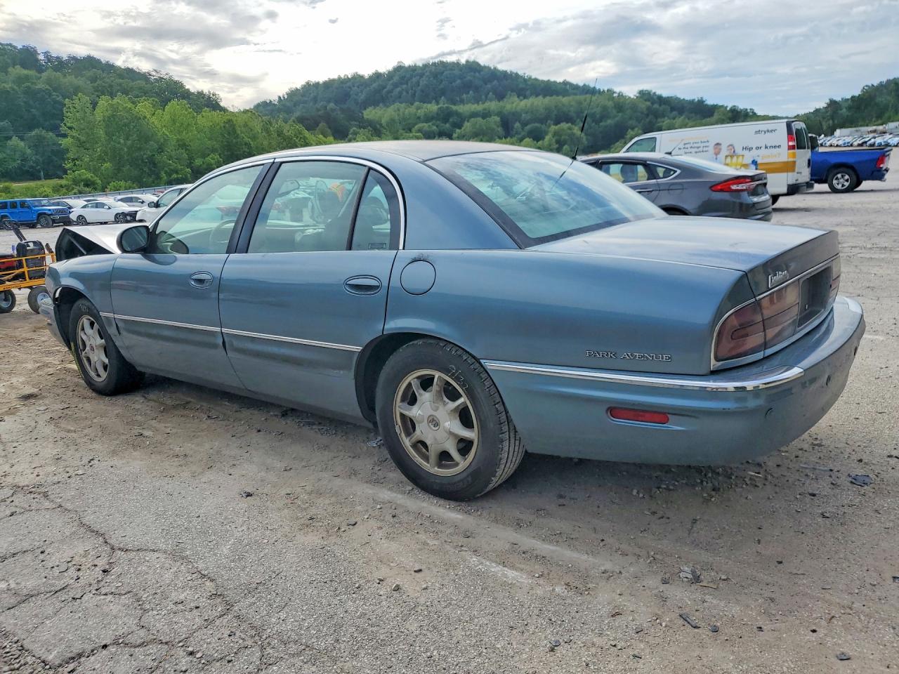 2002 Buick Park Avenue Blue vin: 1G4CW54K024194167