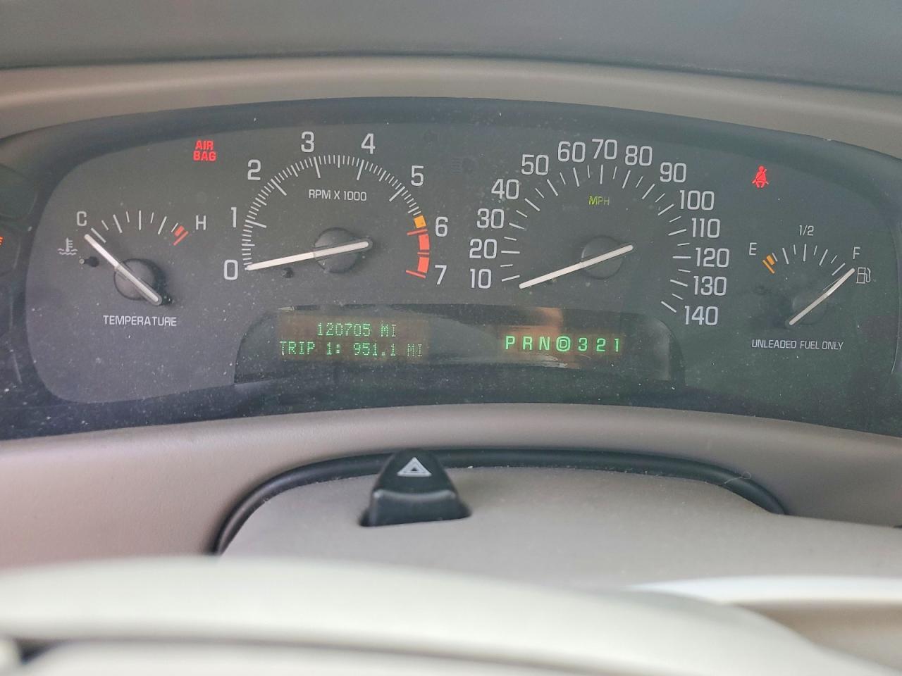 2002 Buick Park Avenue Blue vin: 1G4CW54K024194167
