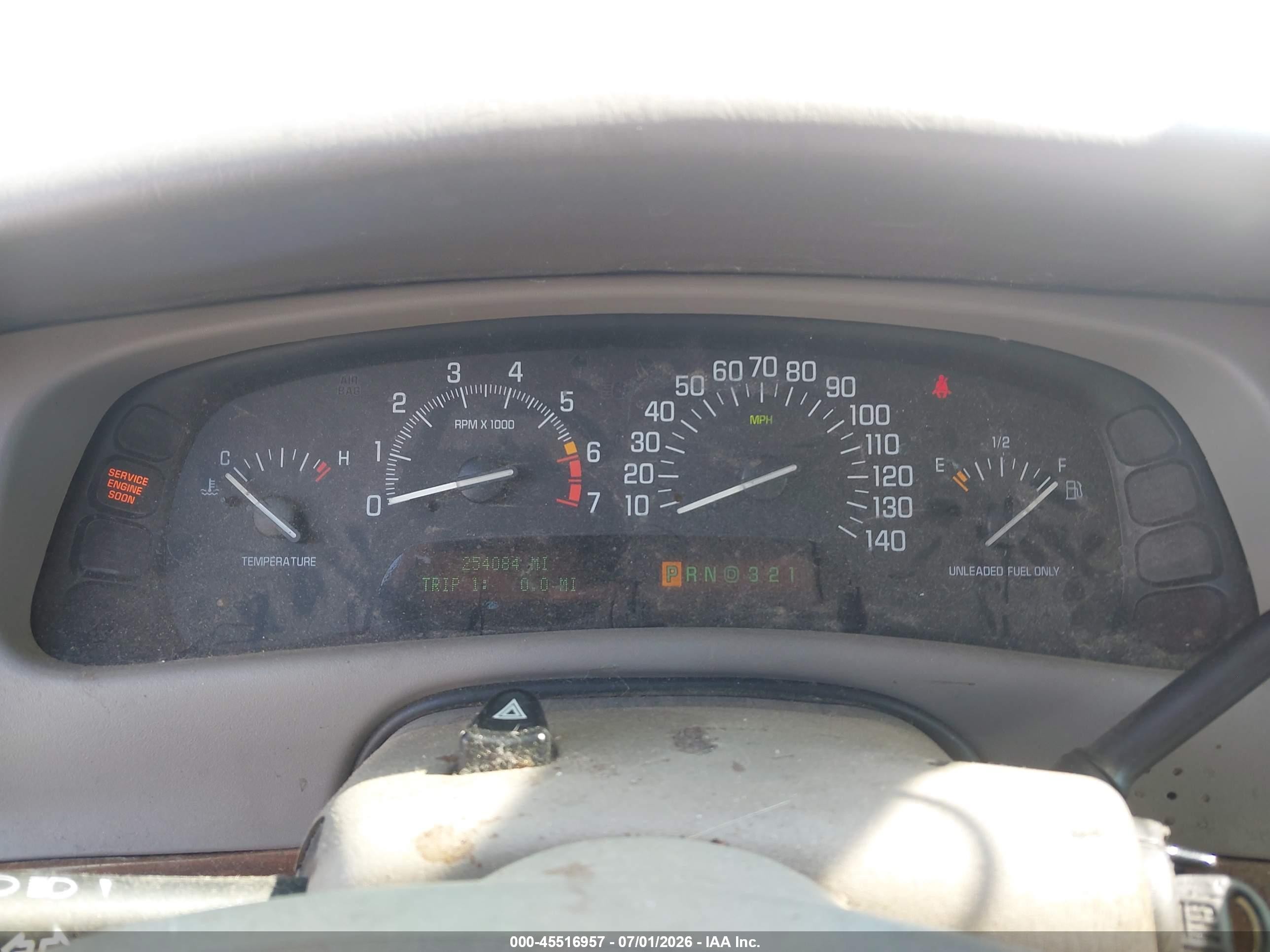 2003 Buick Park Avenue   Silver vin: 1G4CW54K034113461