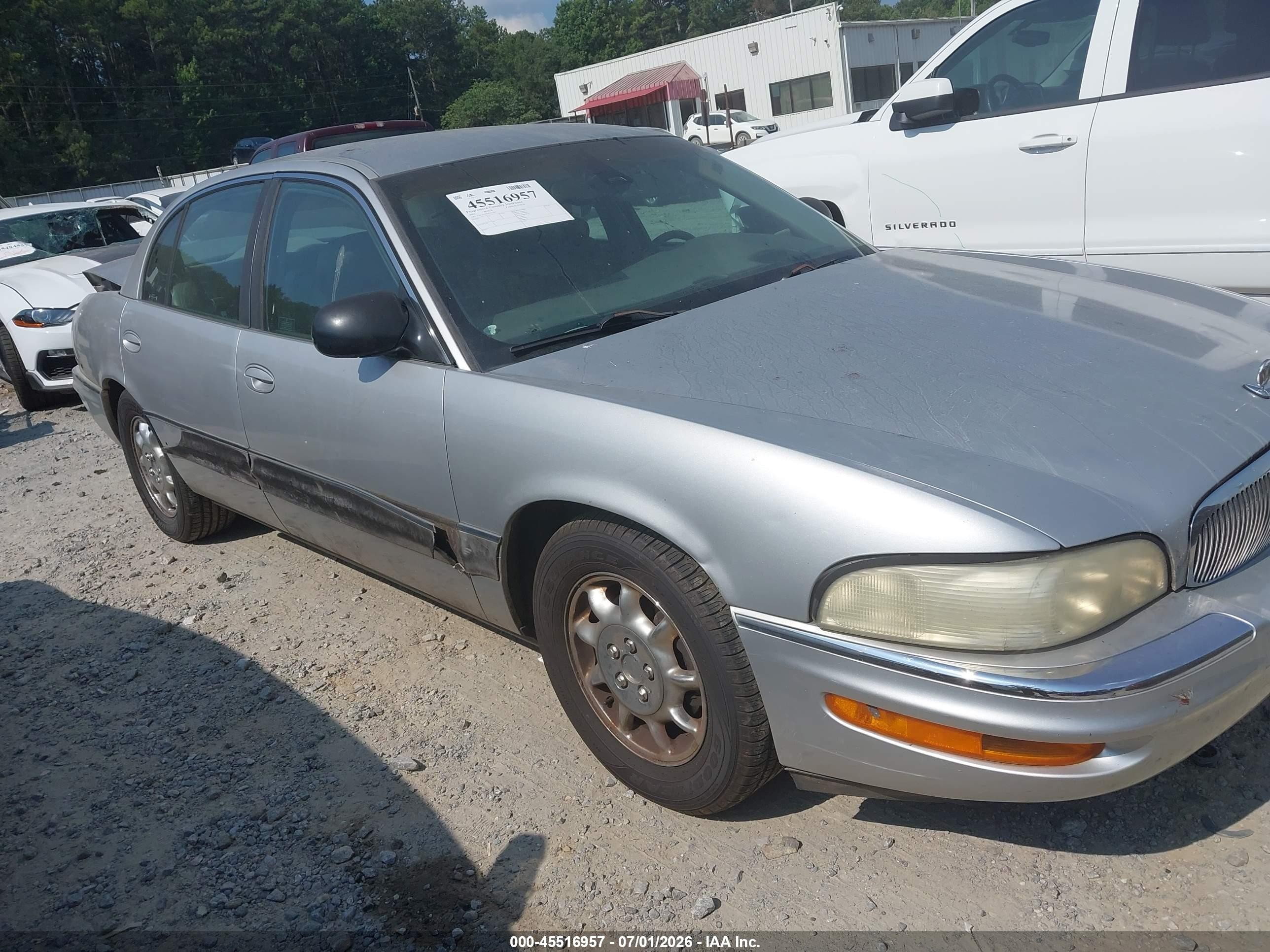 2003 Buick Park Avenue   Silver vin: 1G4CW54K034113461