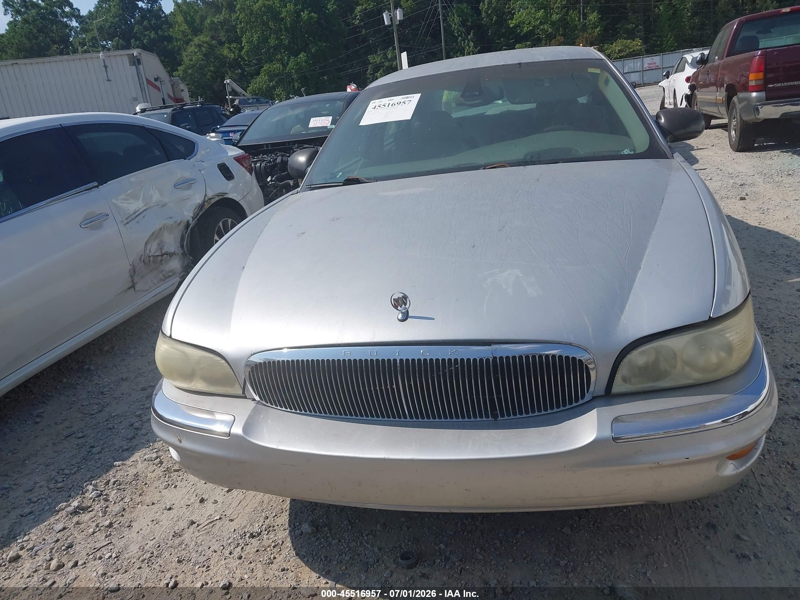 2003 Buick Park Avenue   Silver vin: 1G4CW54K034113461