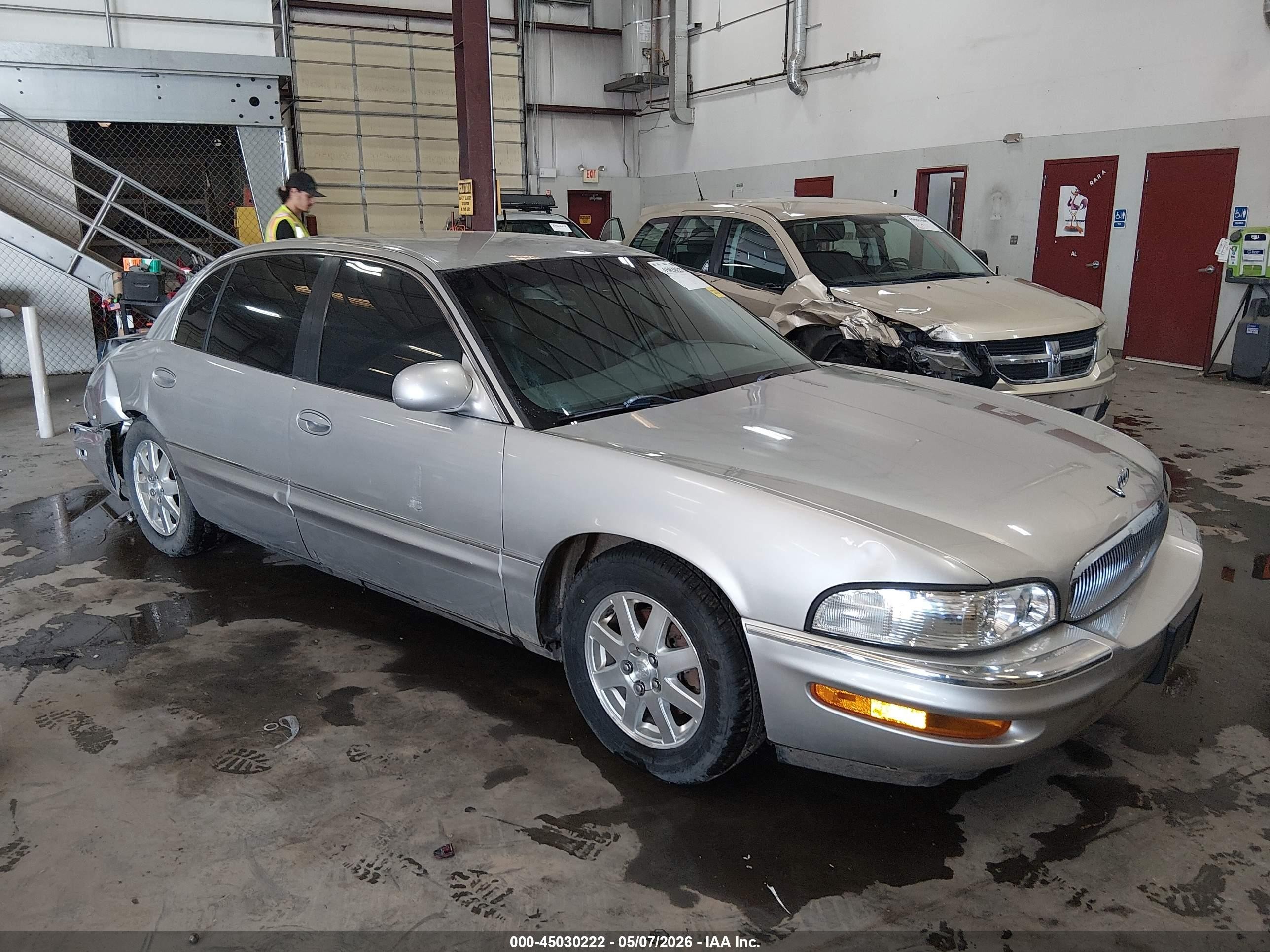 2004 Buick Park Avenue   Silver vin: 1G4CW54K044155209