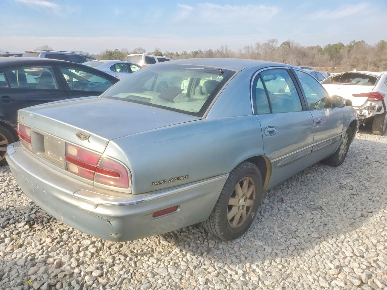 2004 Buick Park Avenue Blue vin: 1G4CW54K044163648