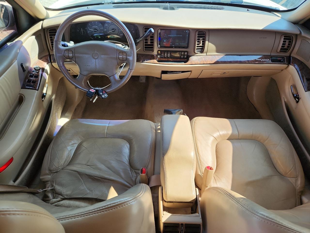 2005 Buick Park Avenue White vin: 1G4CW54K054106688