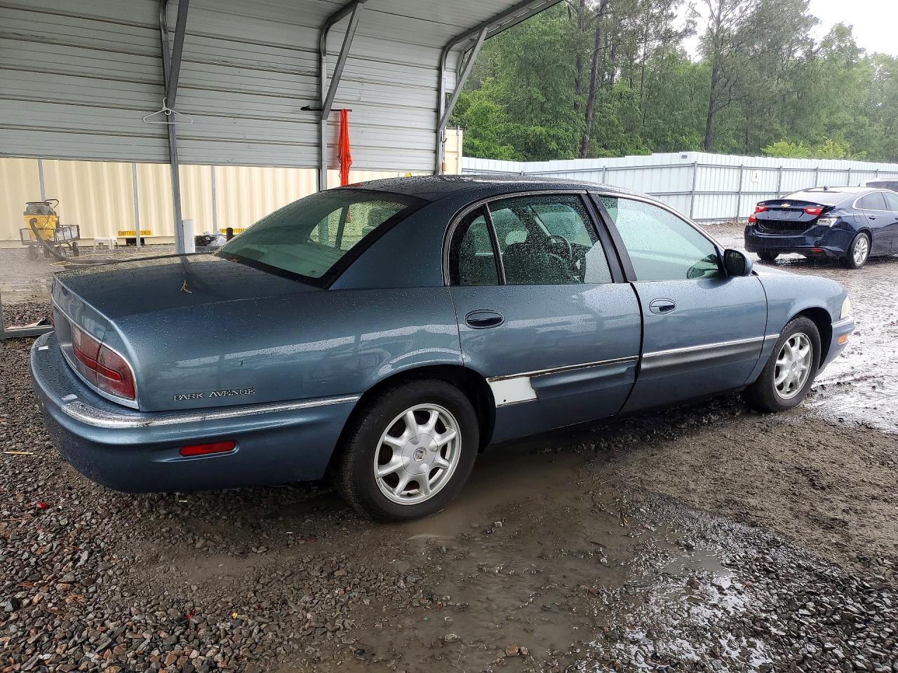 2001 Buick Park Avenue Синий vin: 1G4CW54K114208883