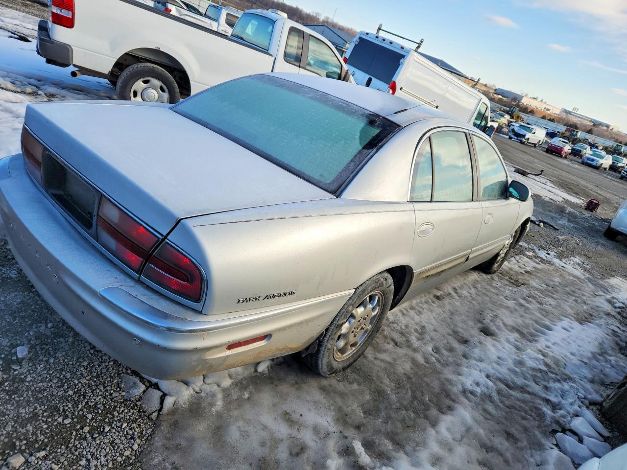 2002 Buick Park Avenue Silver vin: 1G4CW54K124131238