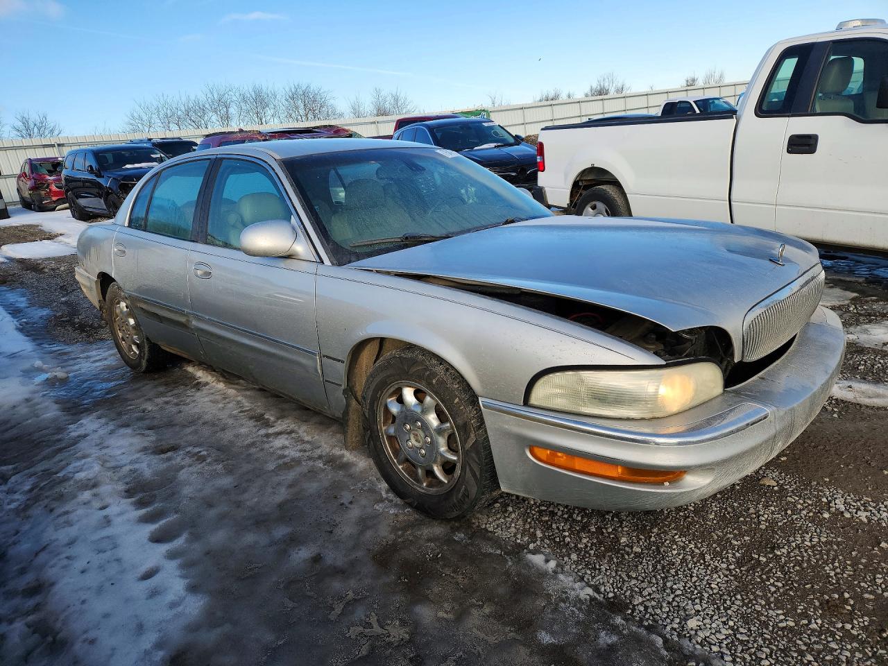 2002 Buick Park Avenue Silver vin: 1G4CW54K124131238