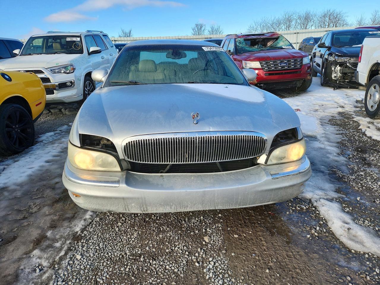 2002 Buick Park Avenue Silver vin: 1G4CW54K124131238