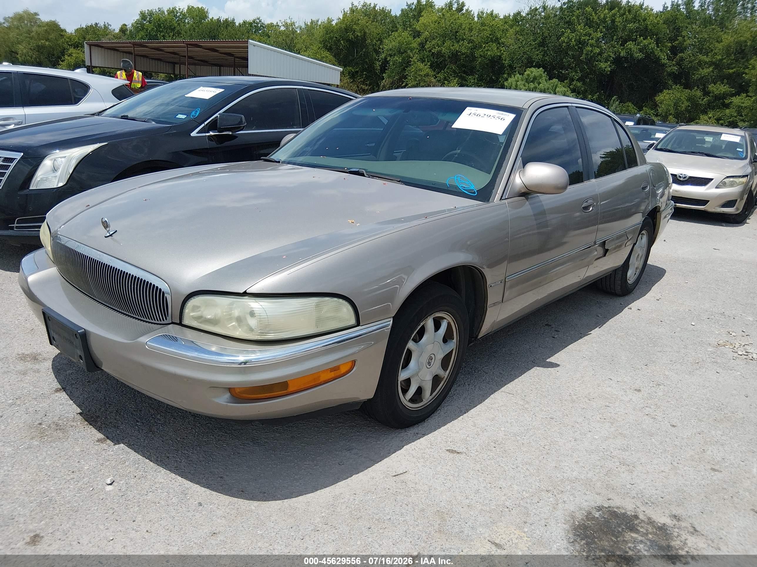 2003 Buick Park Avenue   Gold vin: 1G4CW54K134114022