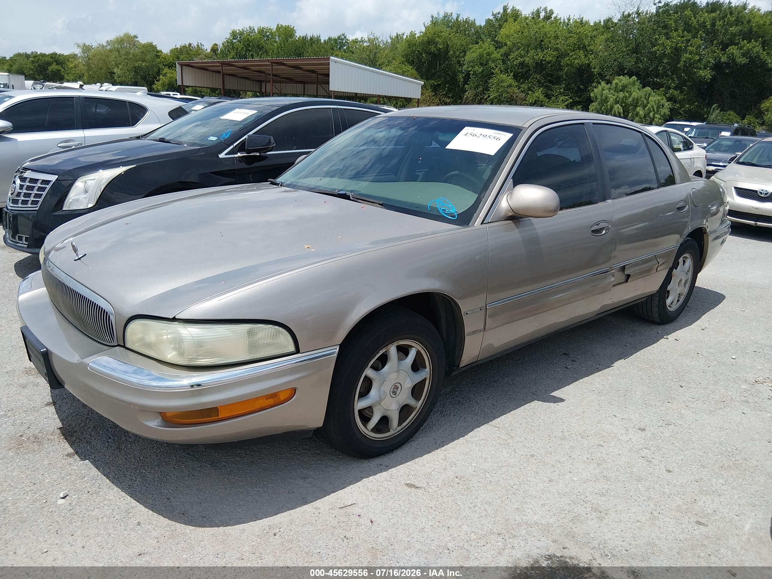 2003 Buick Park Avenue   Gold vin: 1G4CW54K134114022