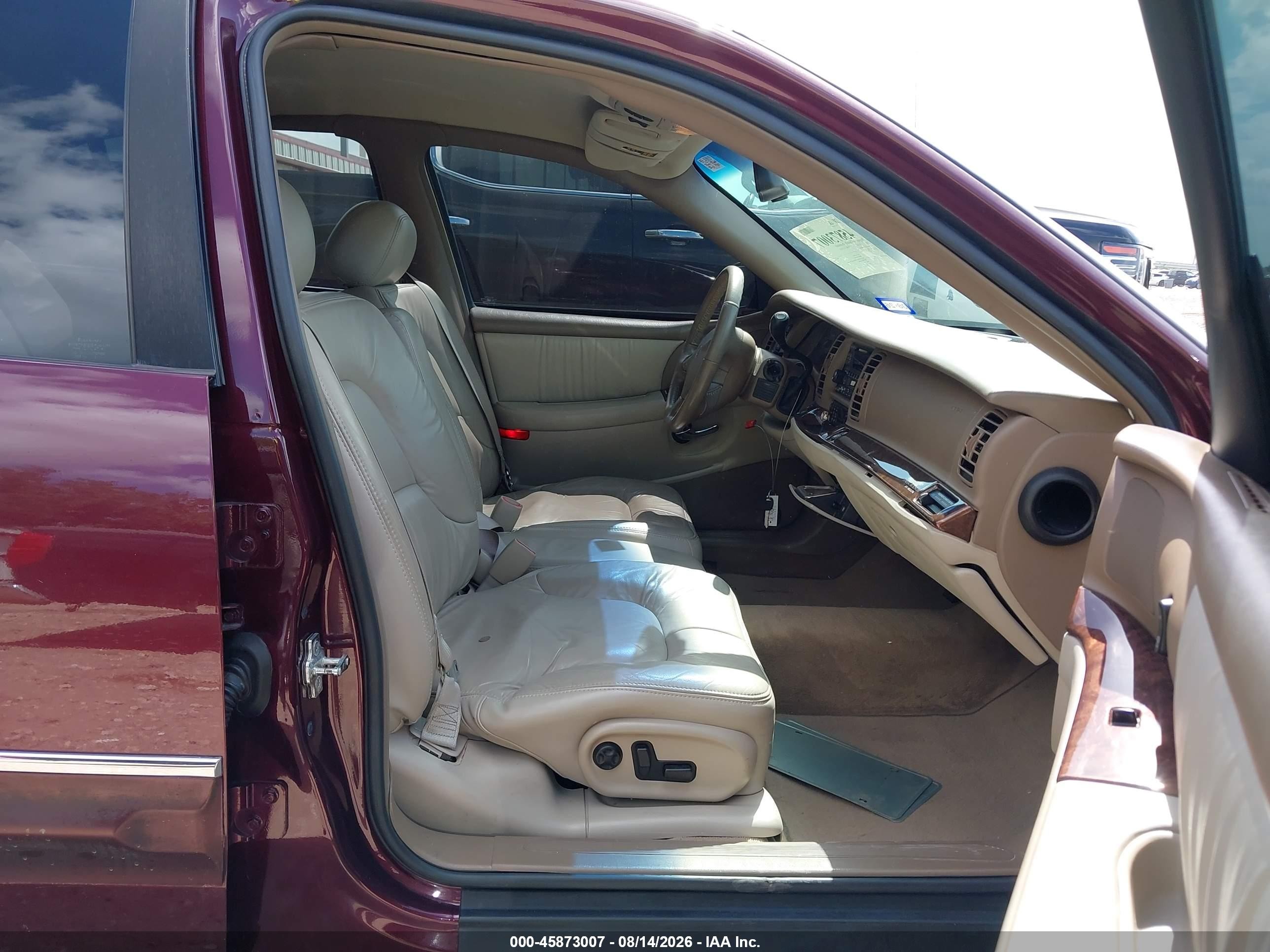 2005 Buick Park Avenue   Burgundy vin: 1G4CW54K154108160
