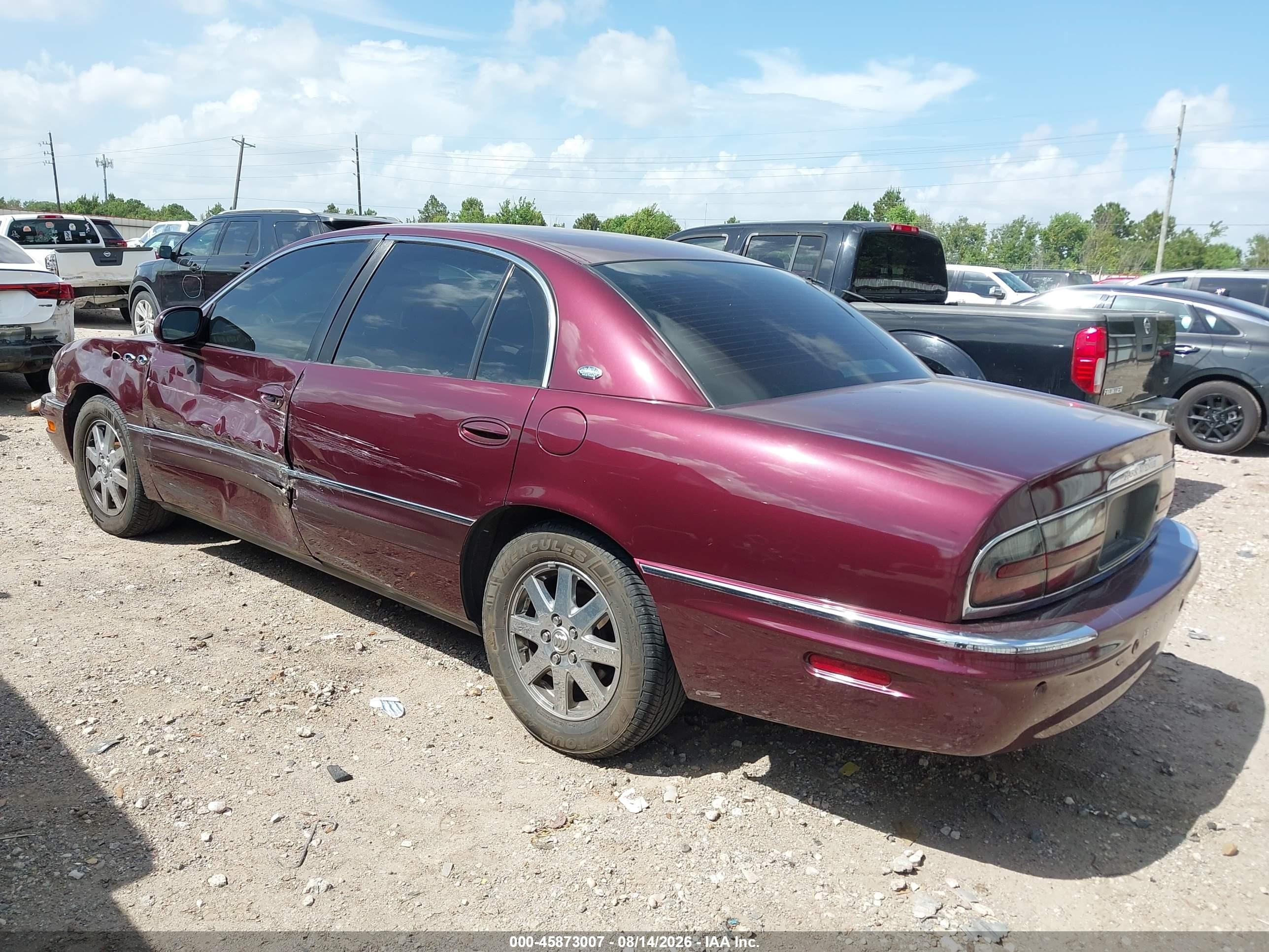 2005 Buick Park Avenue   Burgundy vin: 1G4CW54K154108160