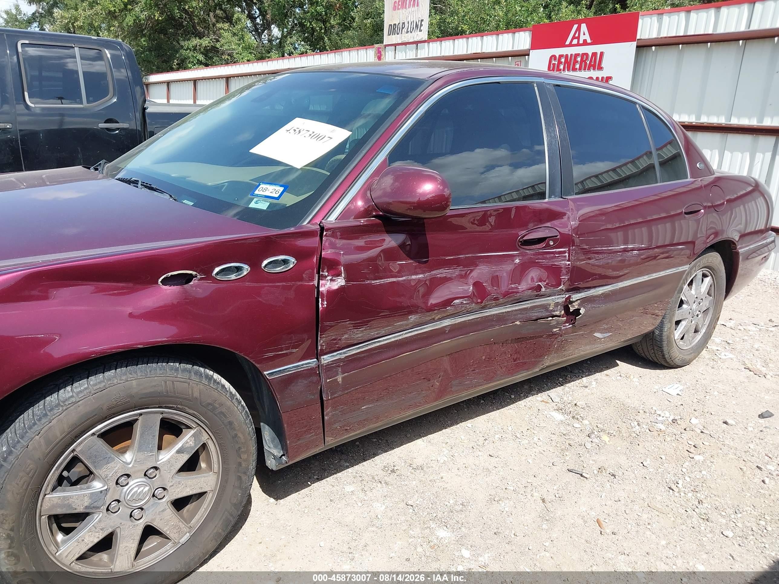 2005 Buick Park Avenue   Burgundy vin: 1G4CW54K154108160