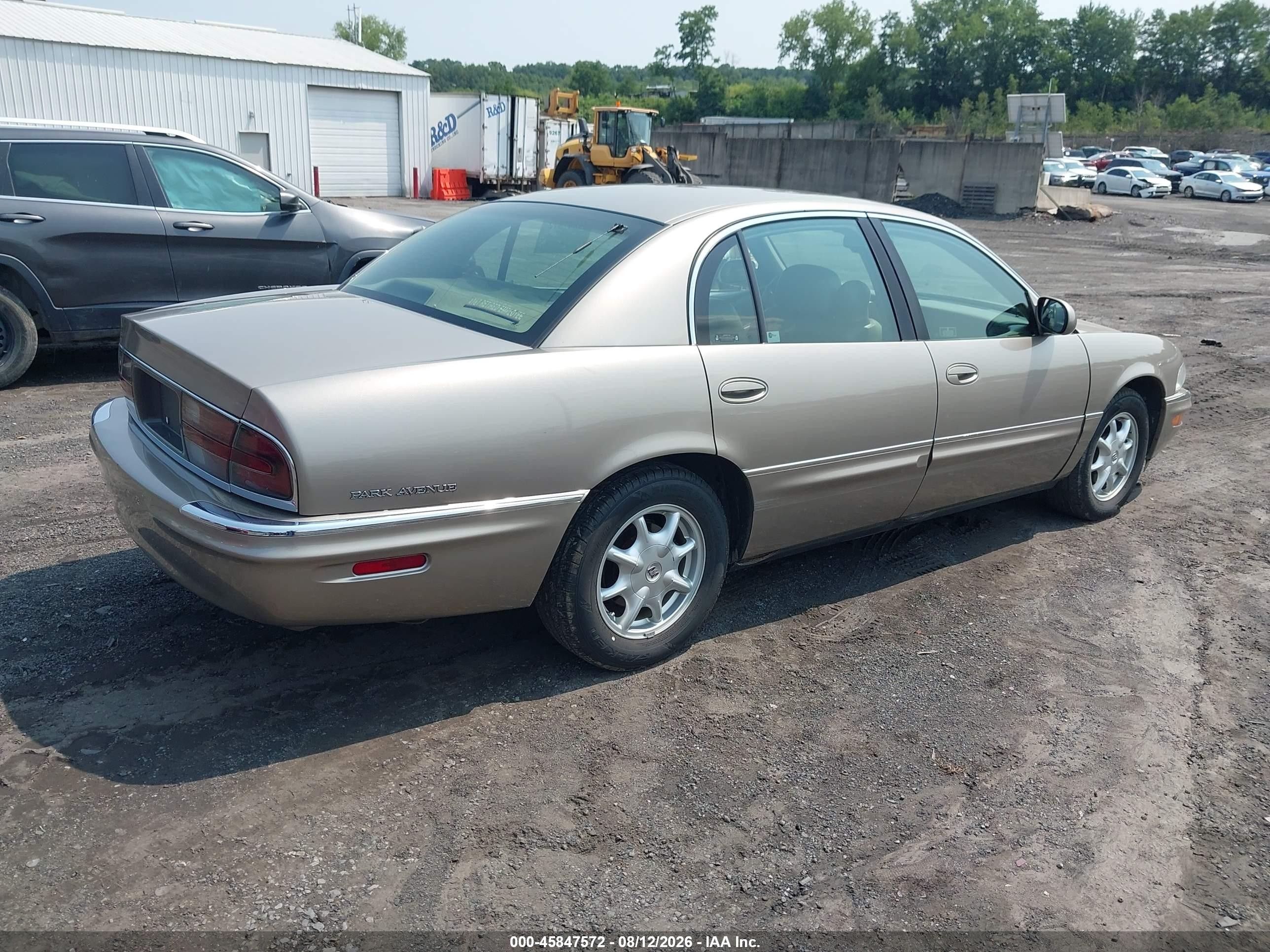 2002 Buick Park Avenue   Gold vin: 1G4CW54K224233356