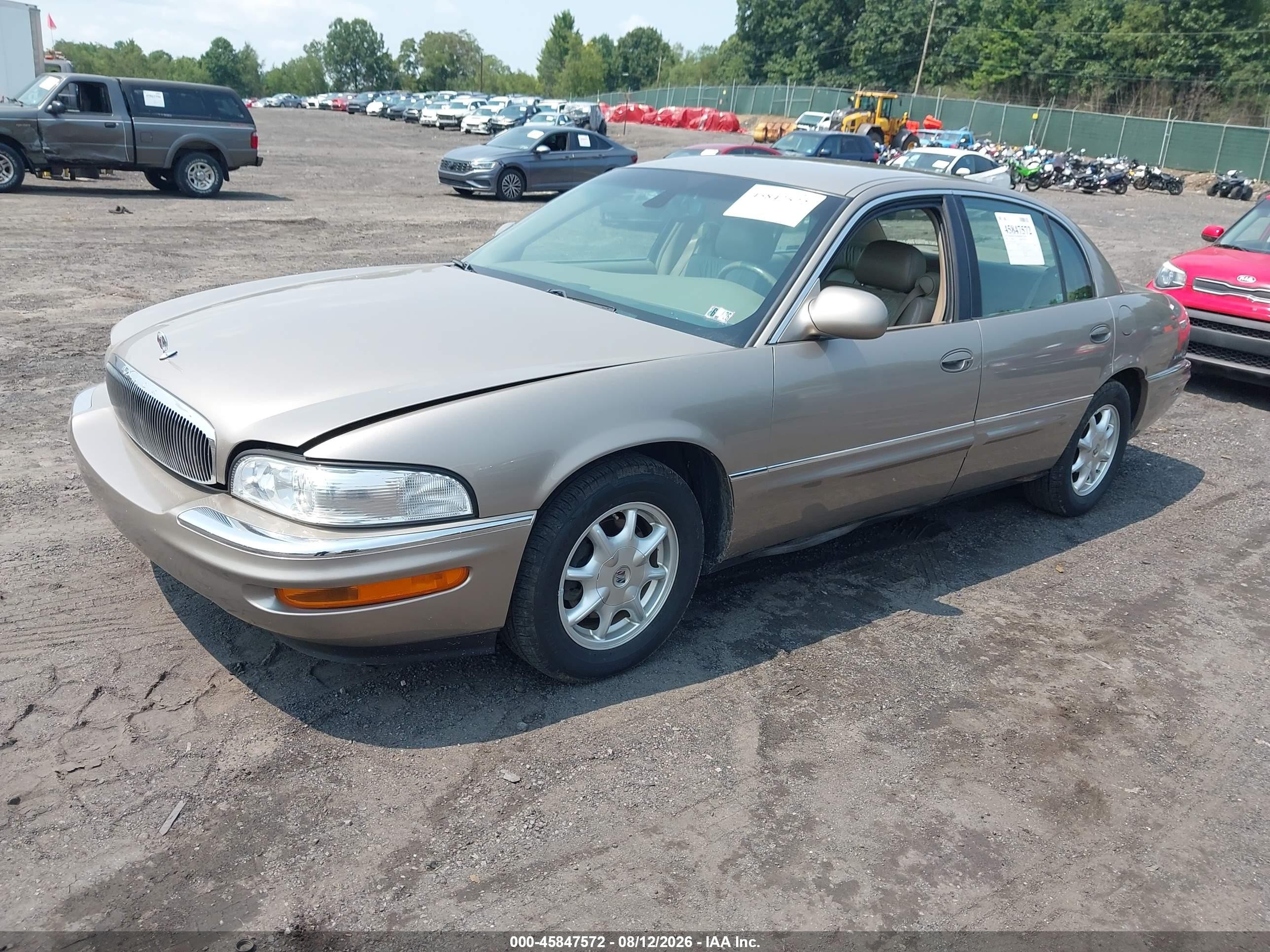 2002 Buick Park Avenue   Gold vin: 1G4CW54K224233356