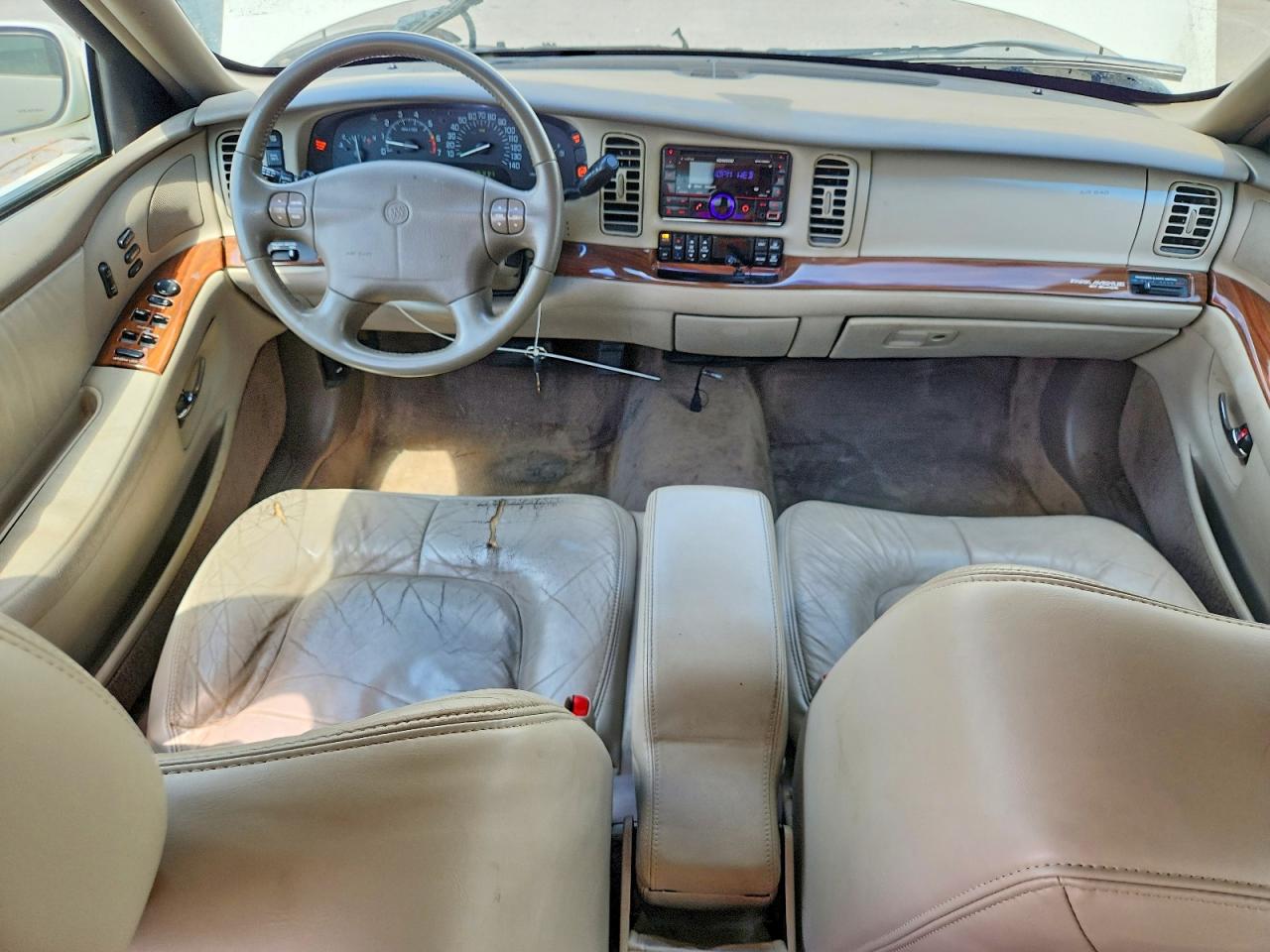 2002 Buick Park Avenue White vin: 1G4CW54K324210491