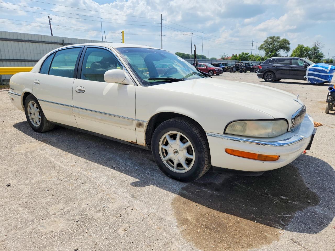 2002 Buick Park Avenue White vin: 1G4CW54K324210491