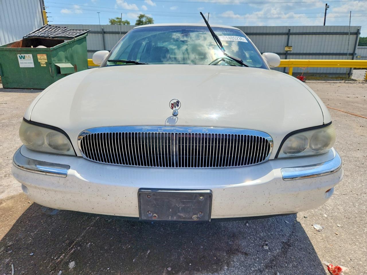 2002 Buick Park Avenue White vin: 1G4CW54K324210491
