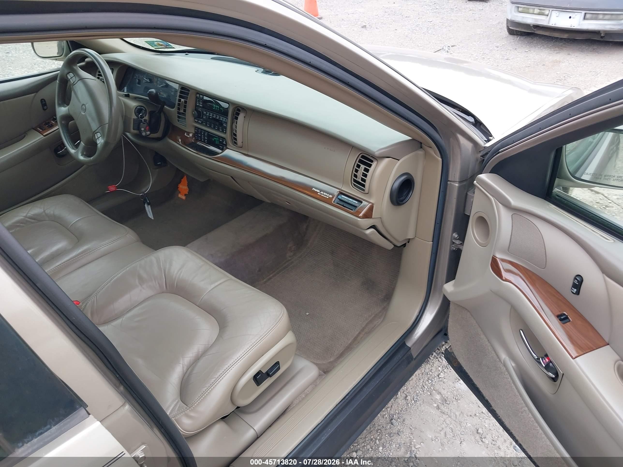 2003 Buick Park Avenue   Beige vin: 1G4CW54K334119917