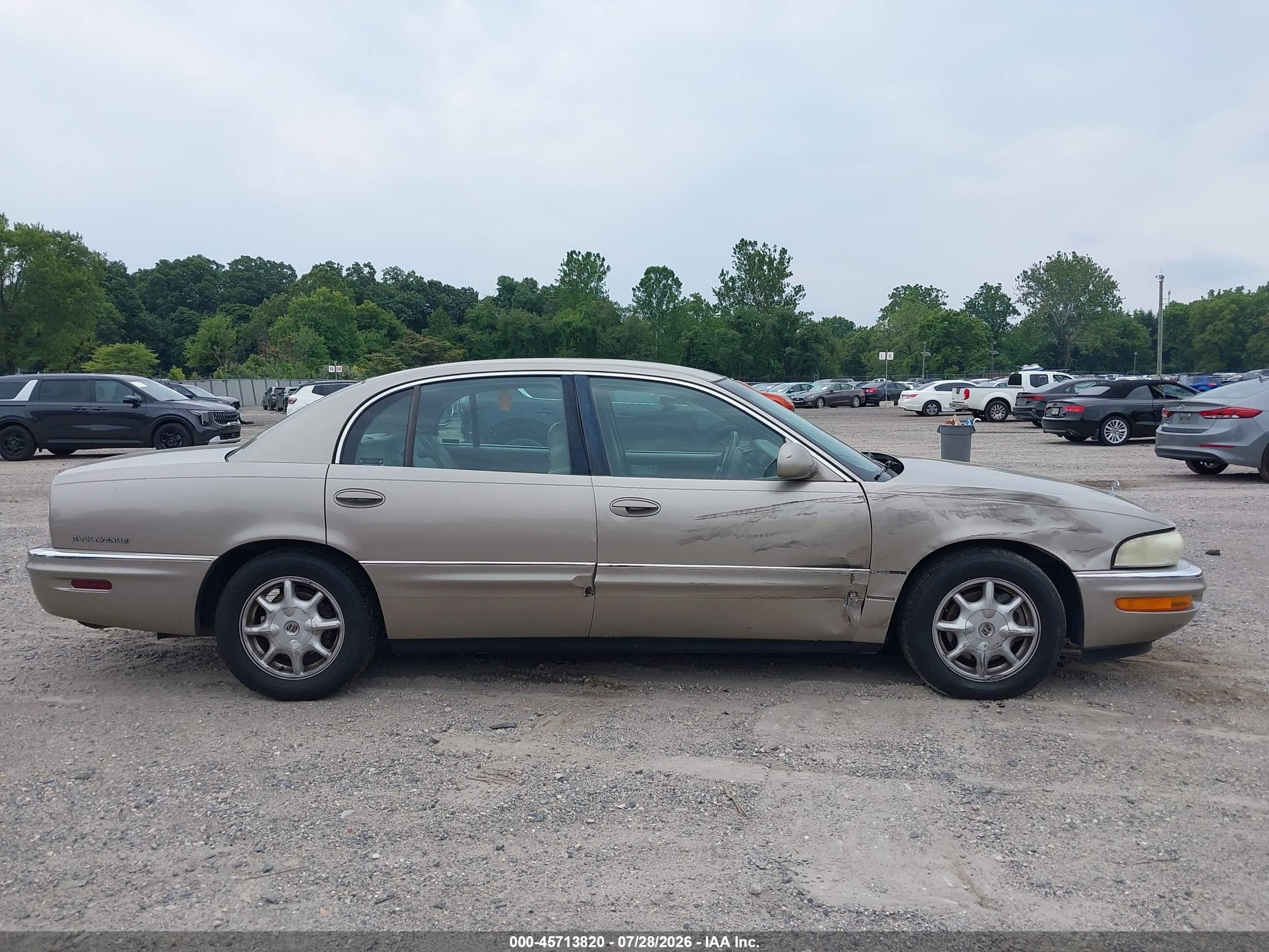 2003 Buick Park Avenue   Beige vin: 1G4CW54K334119917