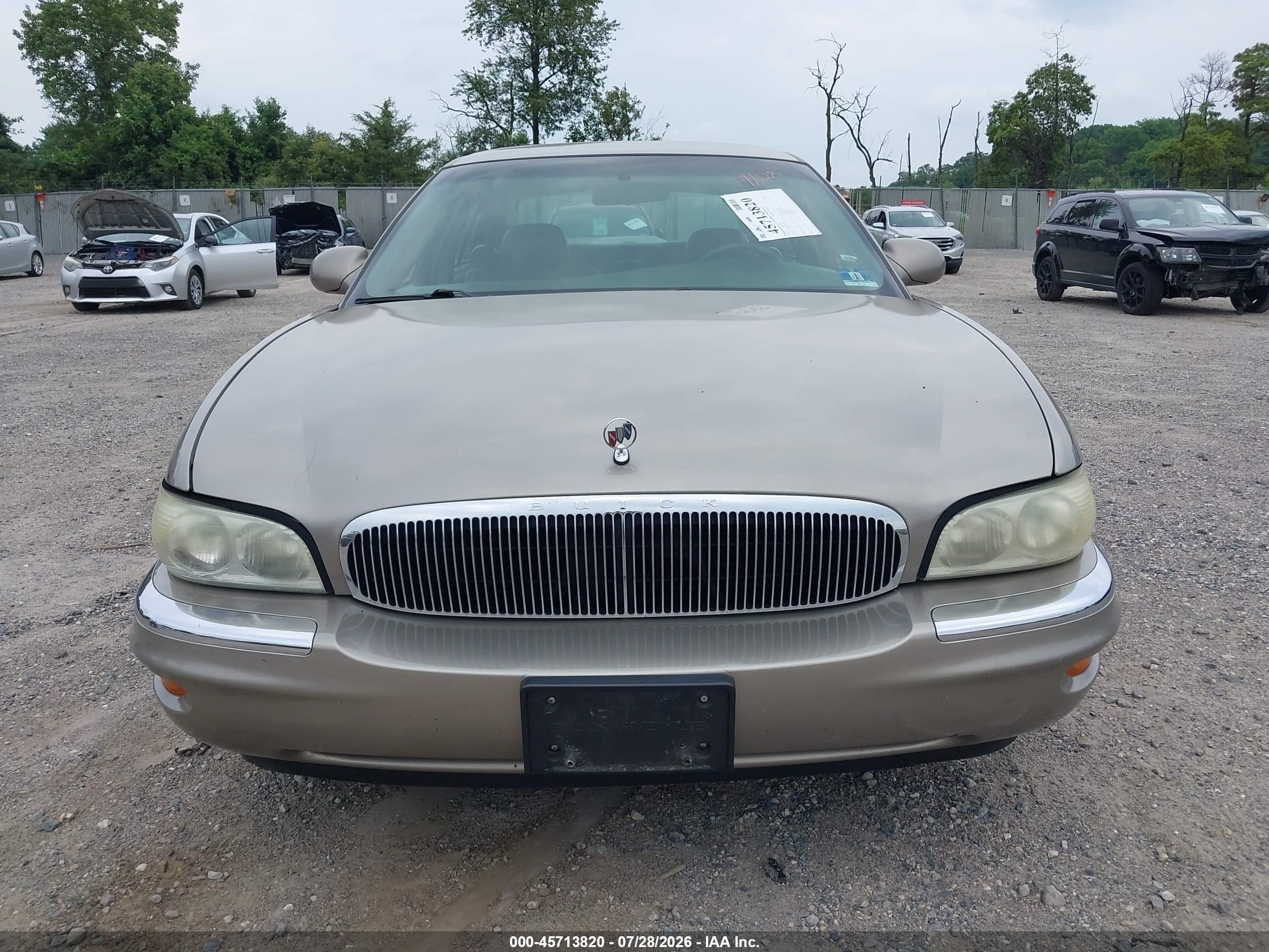 2003 Buick Park Avenue   Beige vin: 1G4CW54K334119917