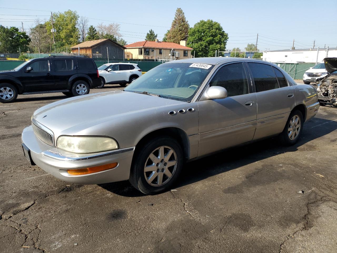 2005 Buick Park Avenue Silver vin: 1G4CW54K354103333