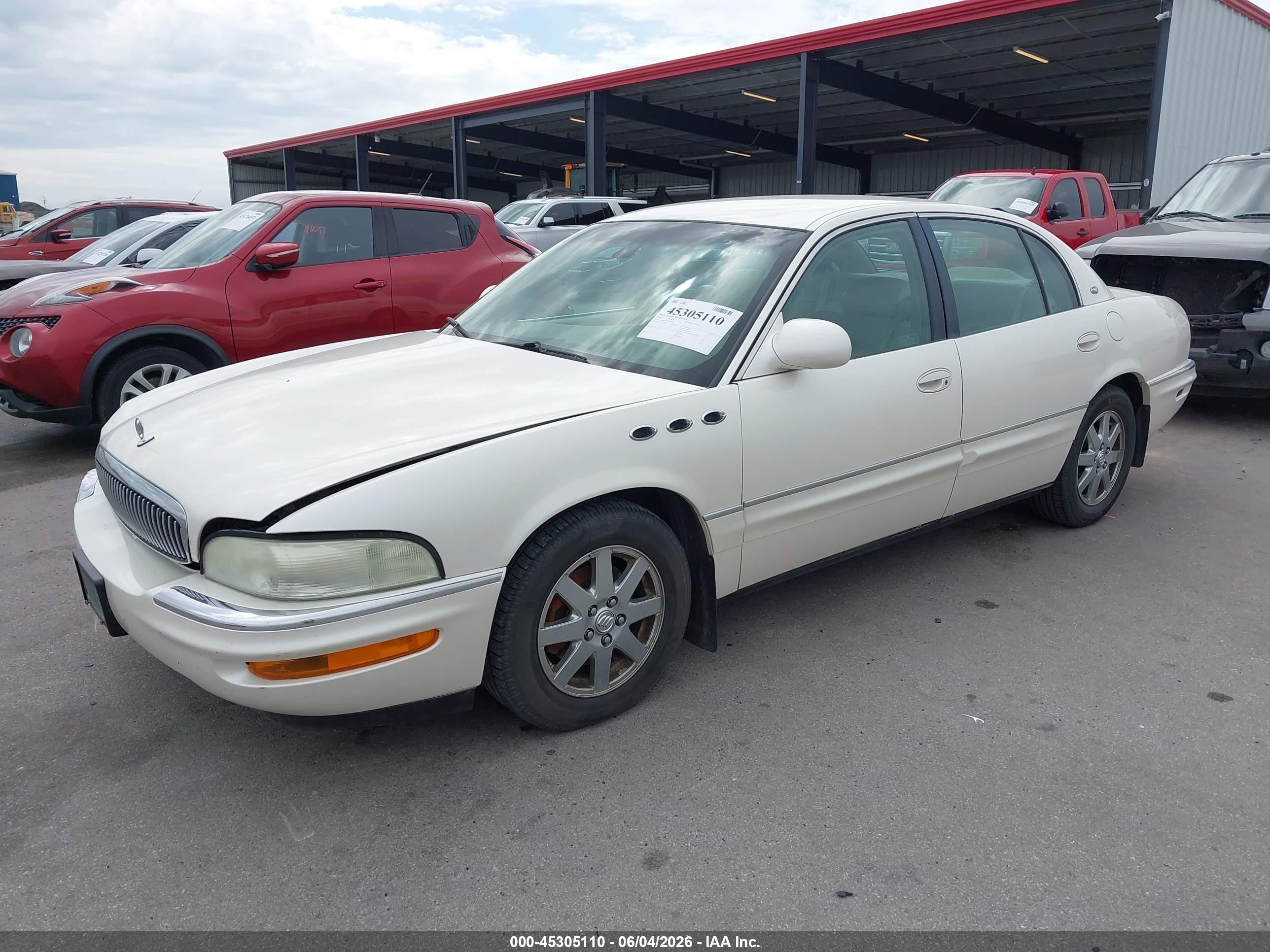 2005 Buick Park Avenue   Белый vin: 1G4CW54K354105924