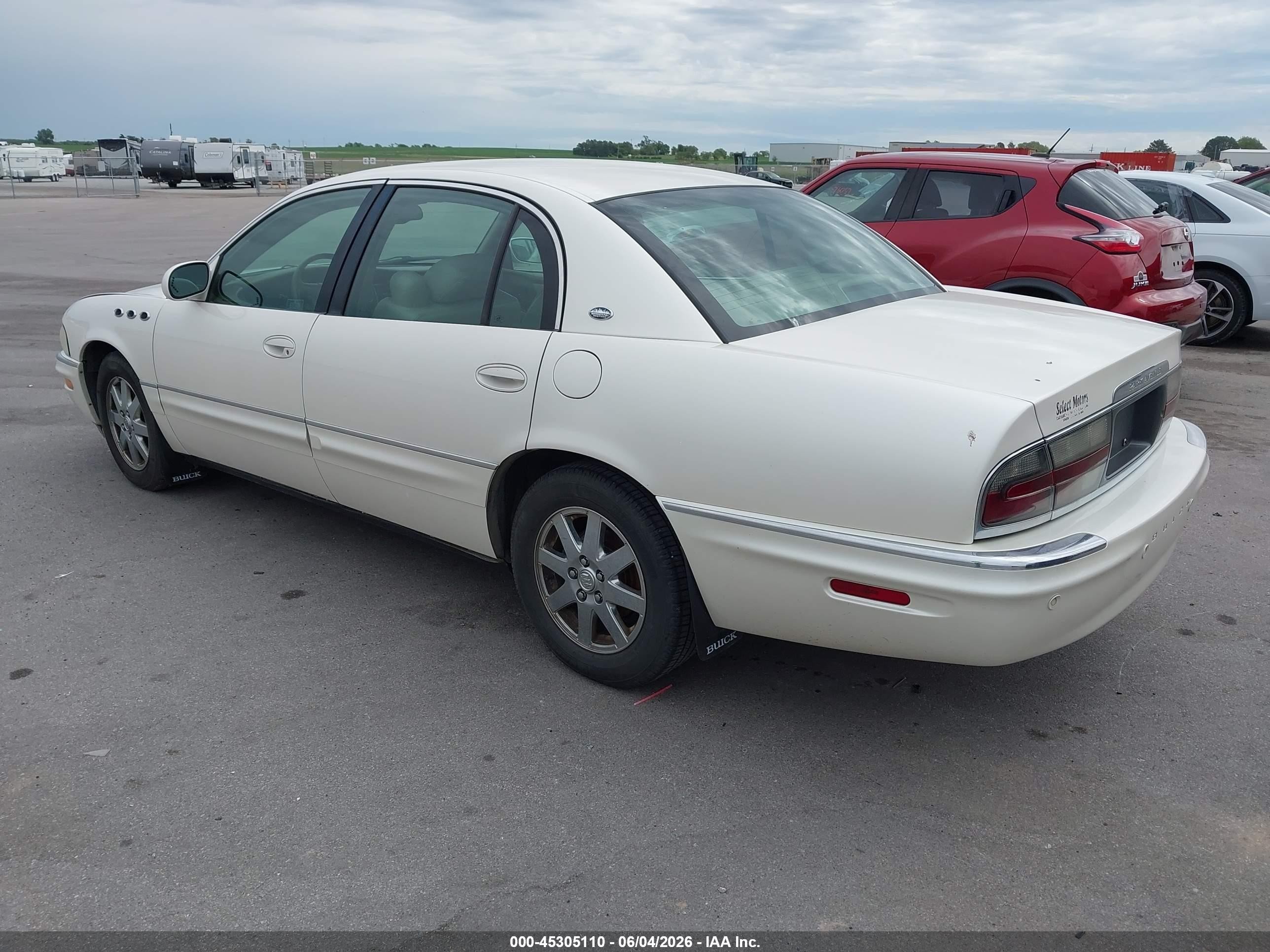 2005 Buick Park Avenue   Белый vin: 1G4CW54K354105924