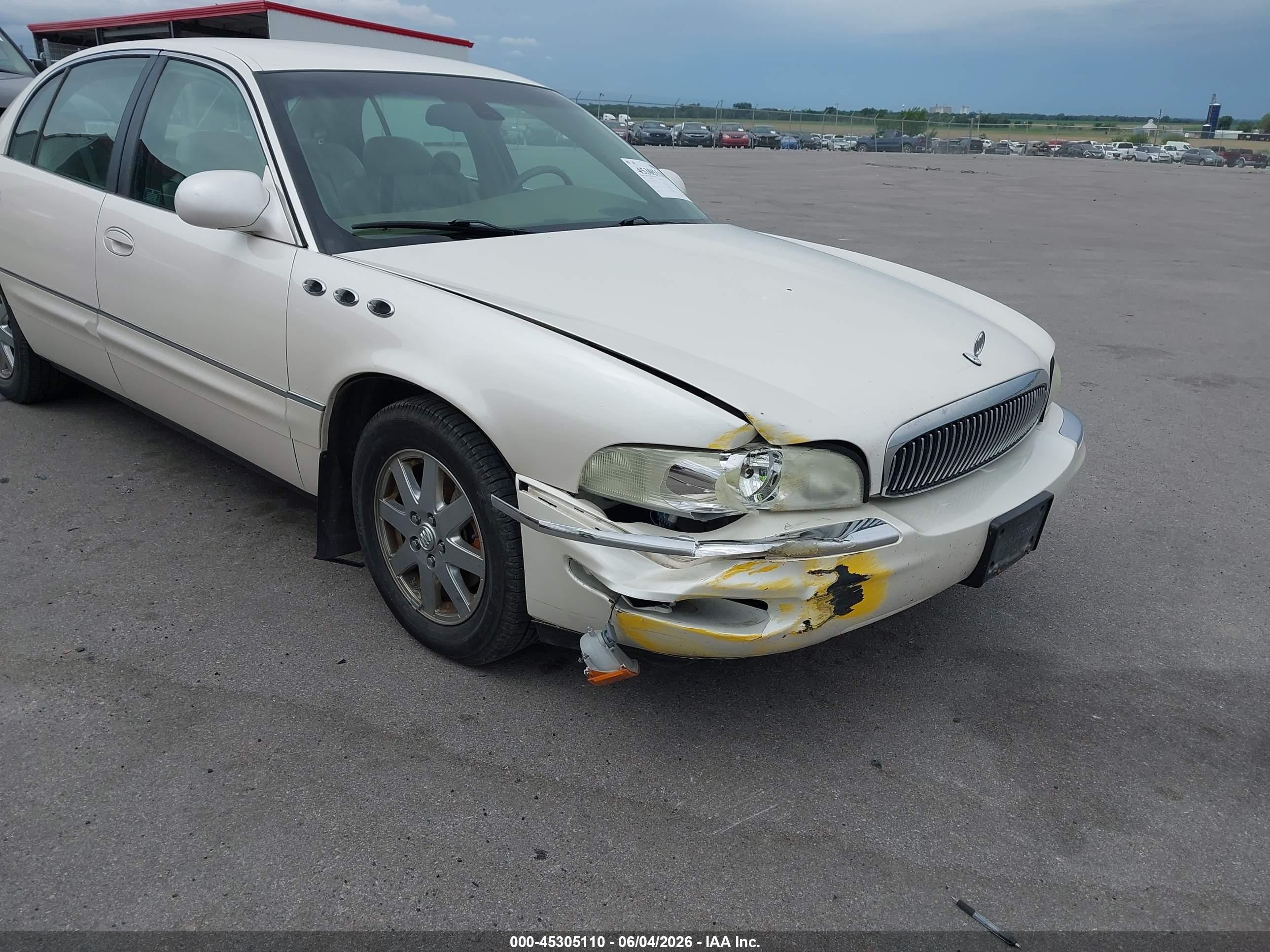 2005 Buick Park Avenue   Белый vin: 1G4CW54K354105924