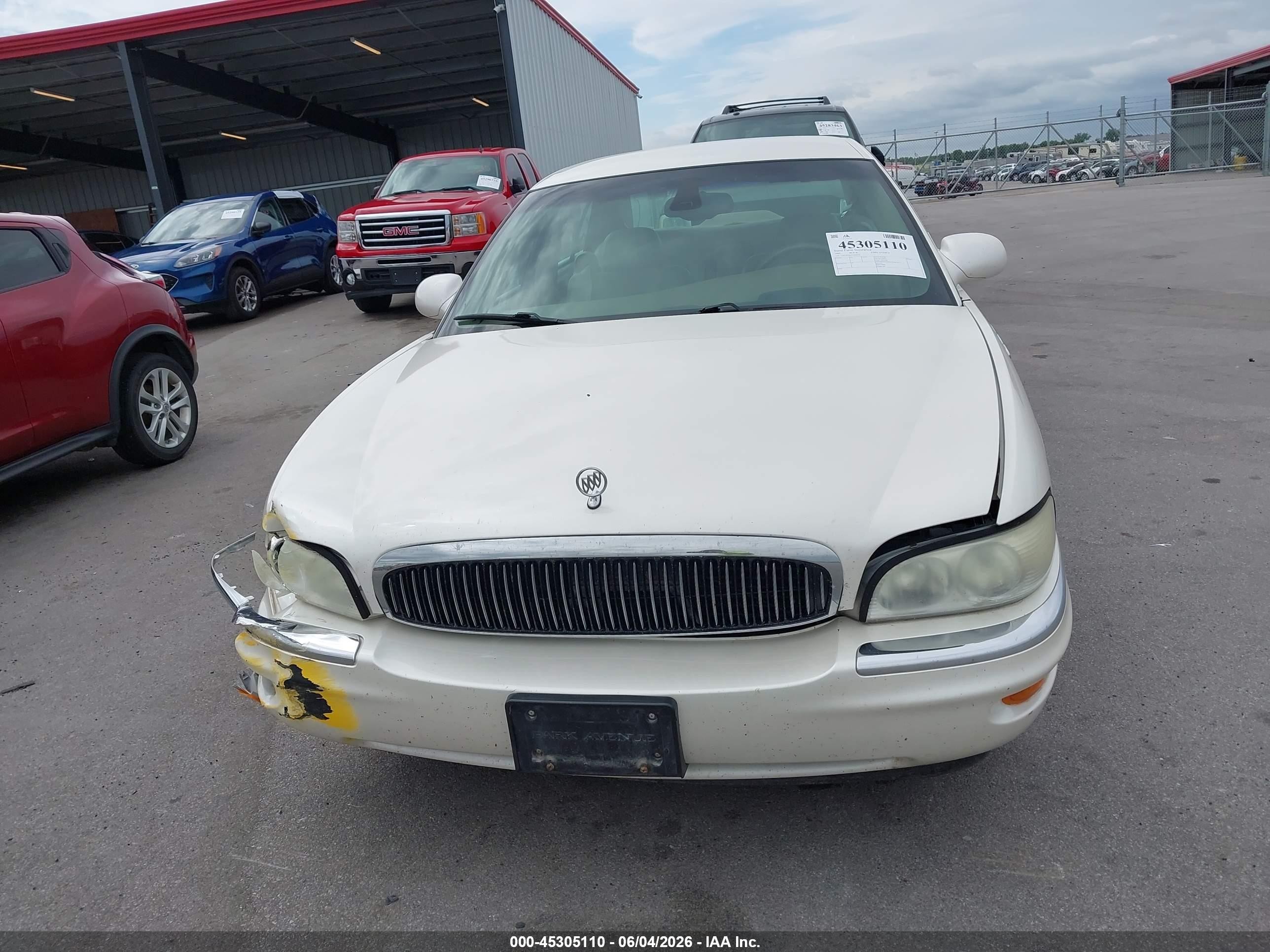 2005 Buick Park Avenue   Белый vin: 1G4CW54K354105924