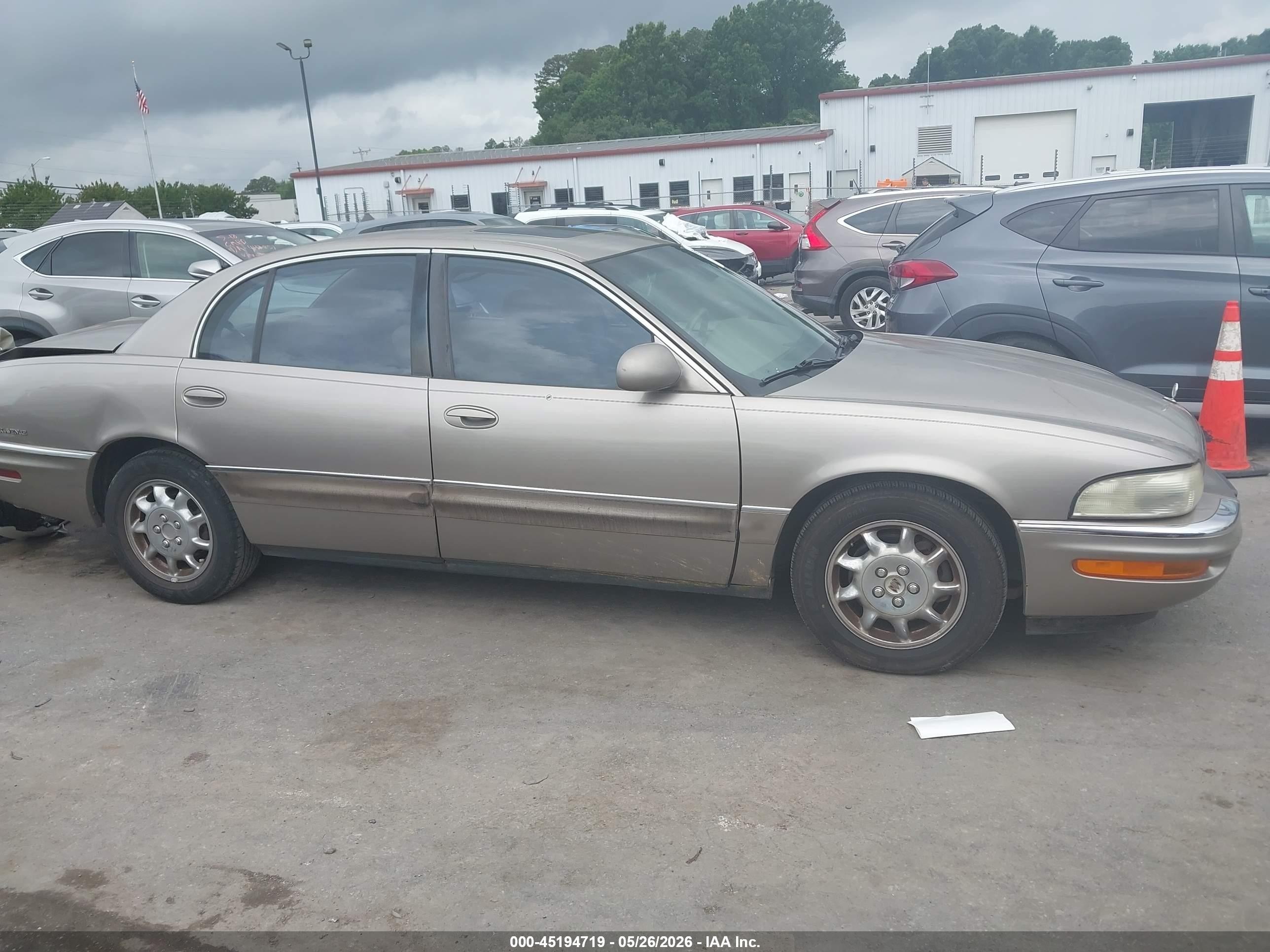 2001 Buick Park Avenue Brown vin: 1G4CW54K414298224