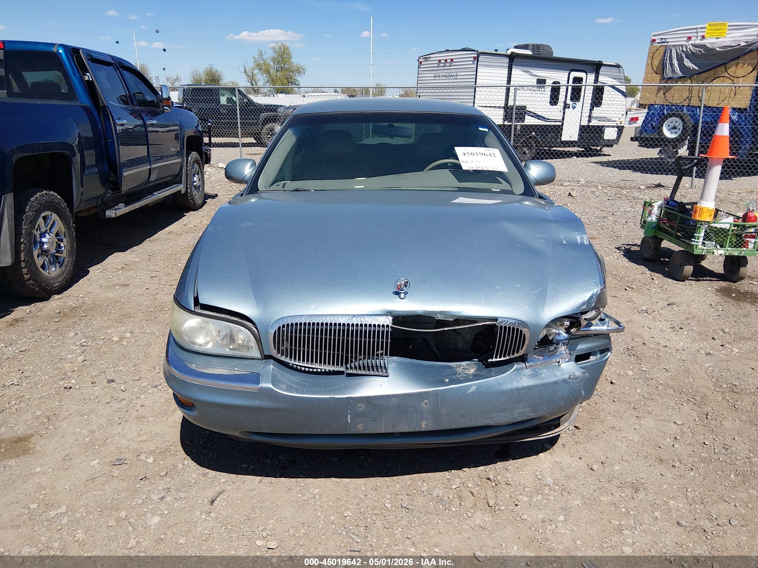 2003 Buick Park Avenue   Light Blue vin: 1G4CW54K434197283